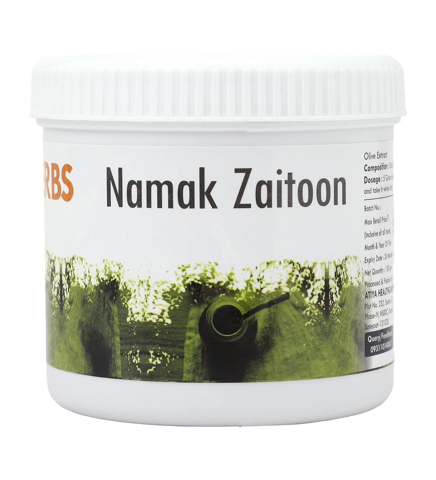 Boomers Namak Zaitoon Pure Namak Zaitoon Original Organic Zaitoon Namak- 150gm - Buy Online on GoSupps.com