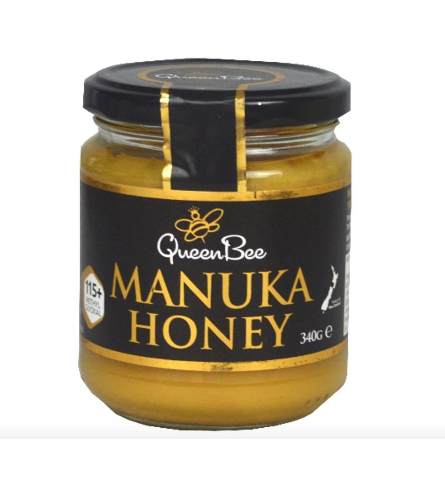 Queen Bee Methylglyoxl 115+ Manuka Honey 340 g
