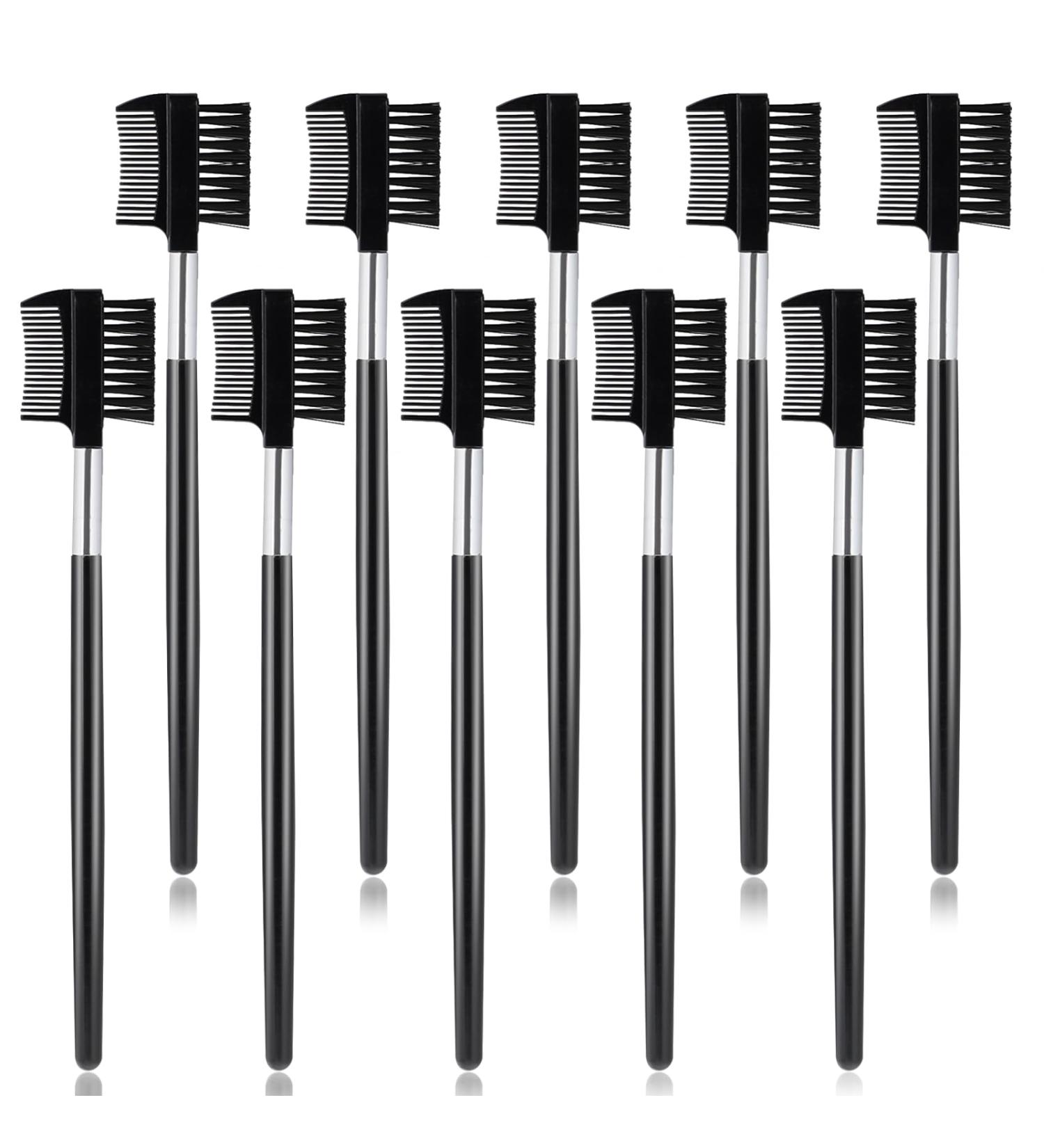 10Pcs Eyebrow & Eyelash Brush Comb Set | Essential Makeup Tools for Eyelash Extensions & Eye Makeup - Buy Online on GoSupps.com