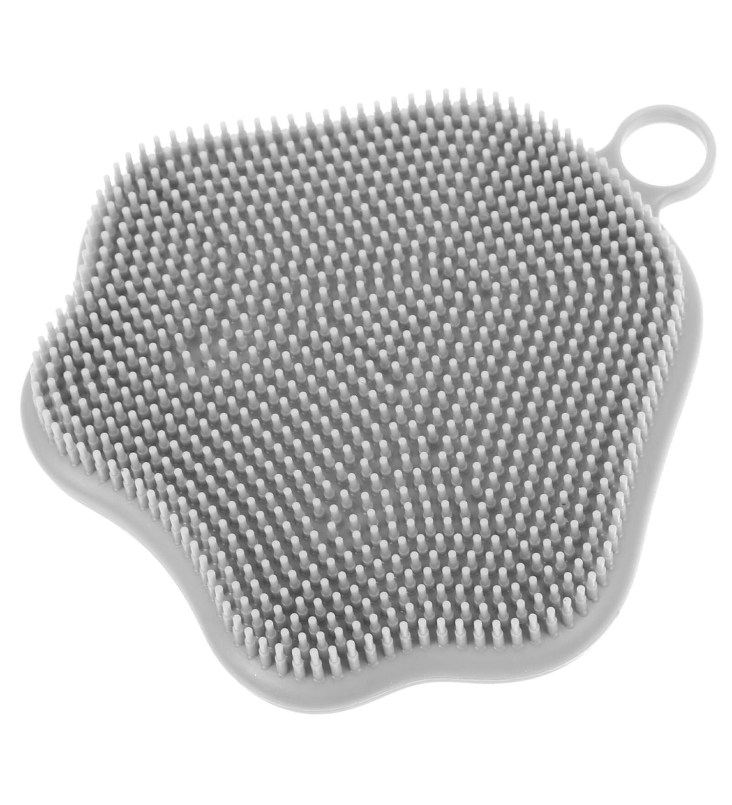 FOMIYES Silicone Face Scrubber Soft Facial Cleansing Brush Manual Exfoliator Brush with Suction Cup Deep Cleaning Tool for Skin Care - Buy Online on GoSupps.com