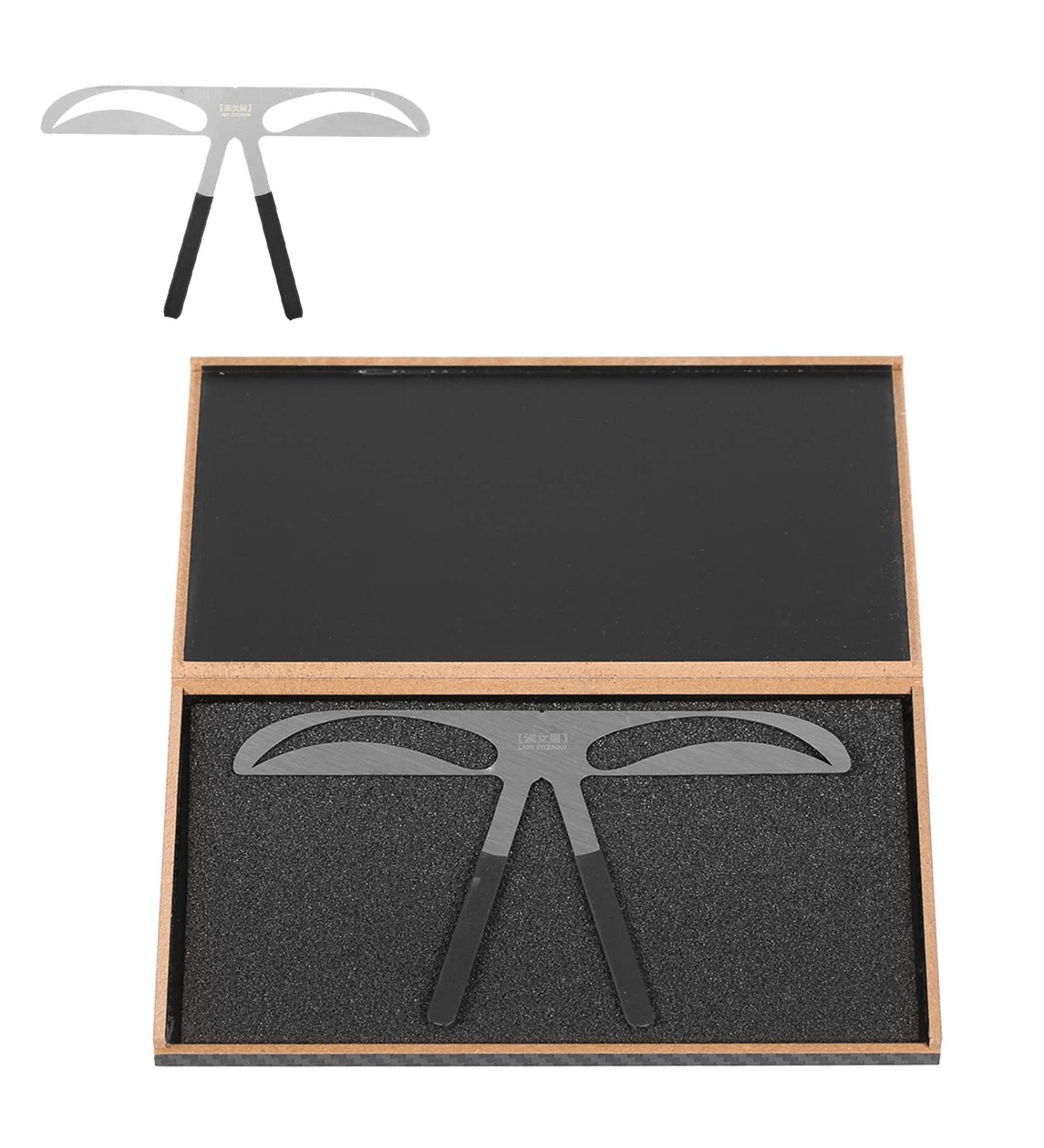 Makeup Measuring Tool Eyebrow Shaping Kit Eyebrow Ruler Makeup Measure Tool for Eyebrow for Women (#3) - Buy Online on GoSupps.com