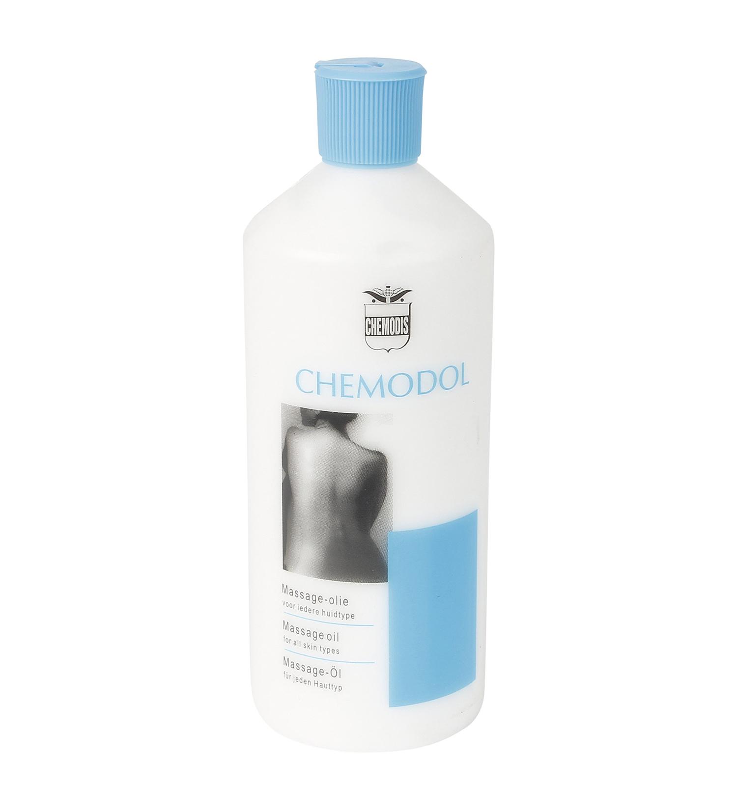 Chemodol Massage Oil Oil Ideal for Massage & Injury Treatment Odorless Colorless 500 ml Bottle For Professionals Masseuse Sports Massage Therapist Physiotherapist 500mL
