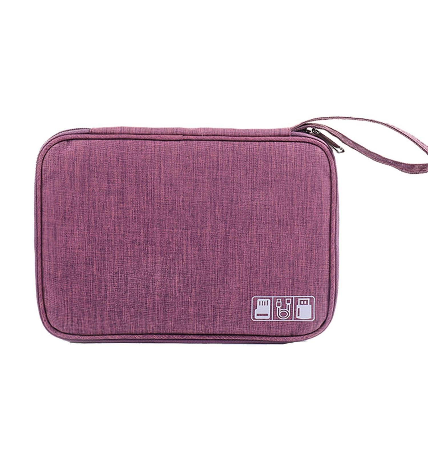 Digital Storage Bag Data Cable Storage Bag Mobile U Disk Charger Cationic Storage Bag Cmmt12069 (F One Size) (B One Size) - Buy Online on GoSupps.com