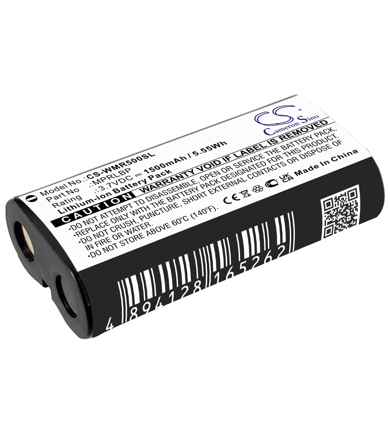 Replacement Battery for Wisycom MPRLBP MPR30 MPR30-ENG MPR50 MPR50-IEM - International Shipping Available - Buy Online on GoSupps.com