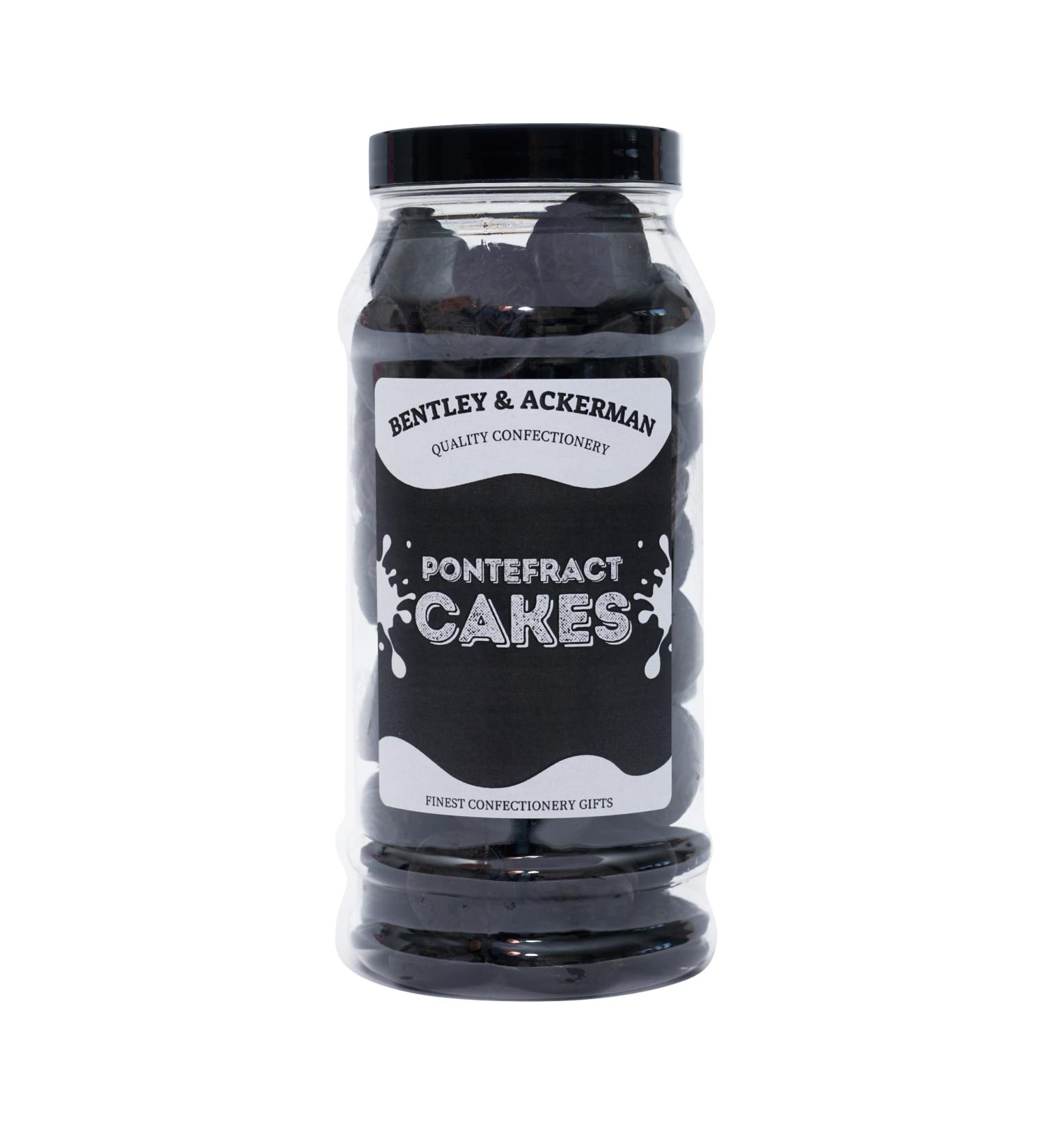 Pontefract Cakes - (600g) Original Retro Sweets Pontefract Cakes in a Gift Jar By Bentley & Ackerman's Sweet Shop. - Buy Online on GoSupps.com