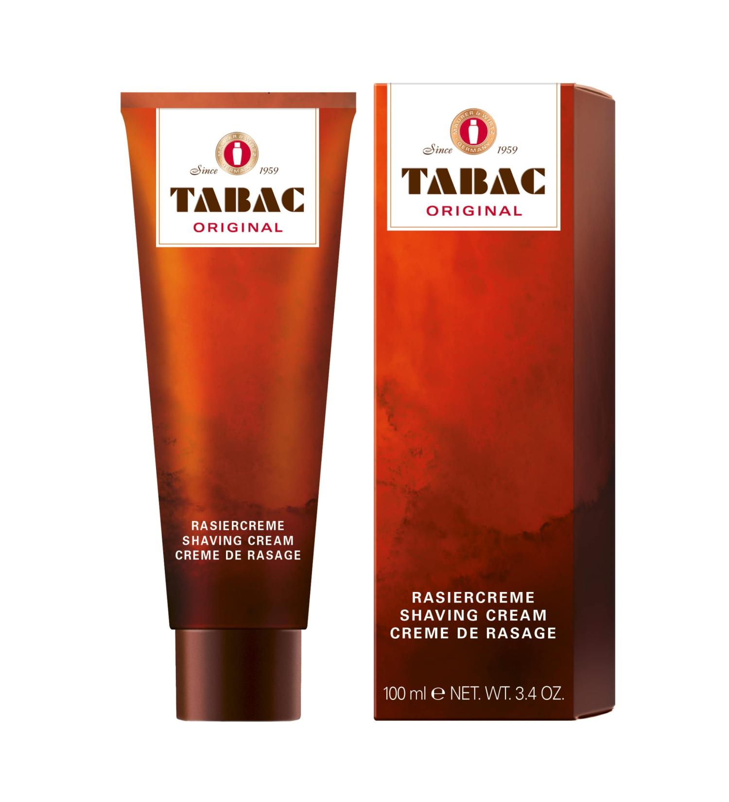 Tabac Original Razor Cream 100ml | Distinctive Fragrance for Wet Shaving | Optimal Shaving Prep Since 1959 - Buy Online on GoSupps.com