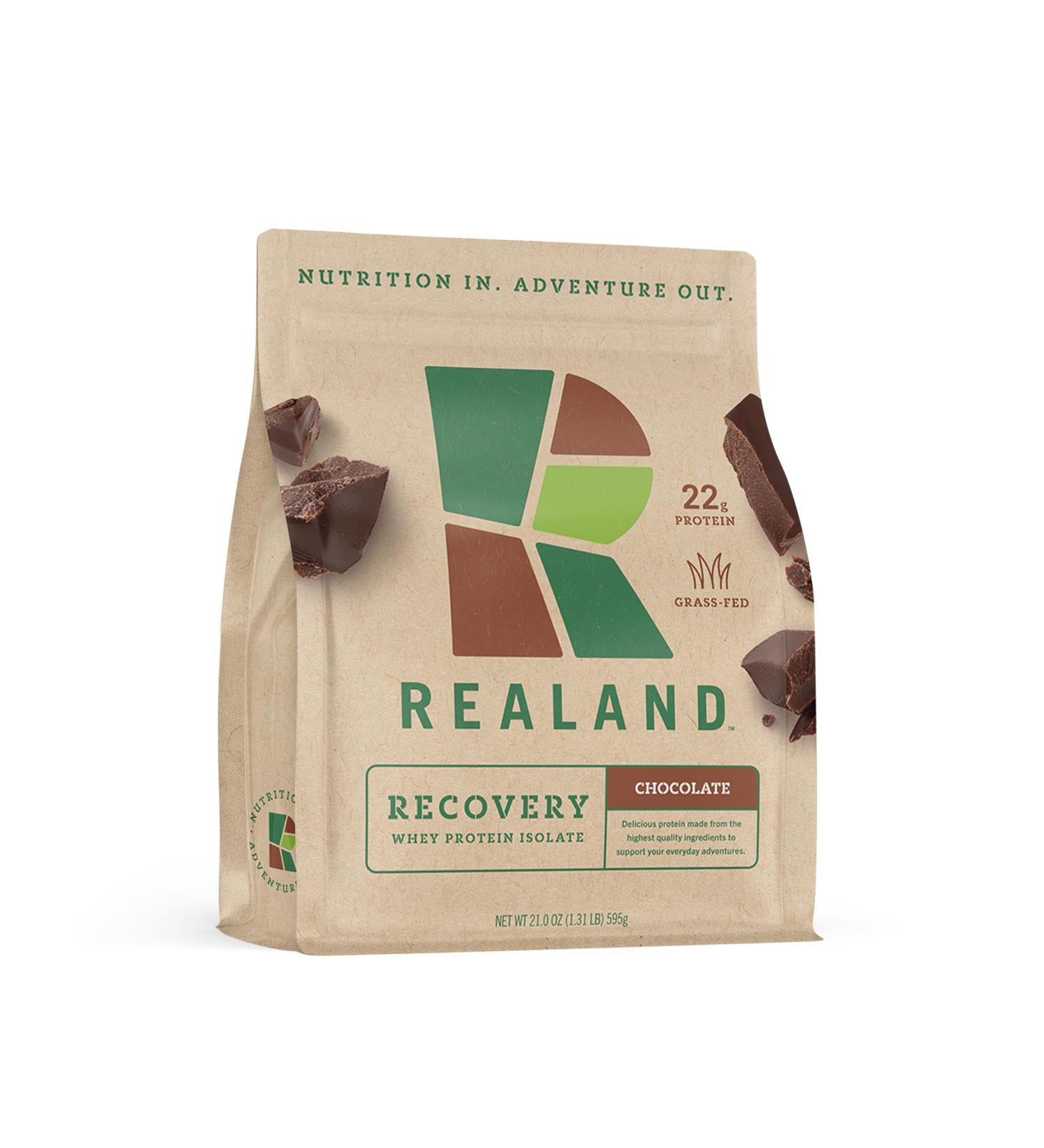 Whey Protein Isolate - Grass-Fed Chocolate Protein Powder | 22g Protein per Serving | 17 Servings for Recovery - Buy Online on GoSupps.com