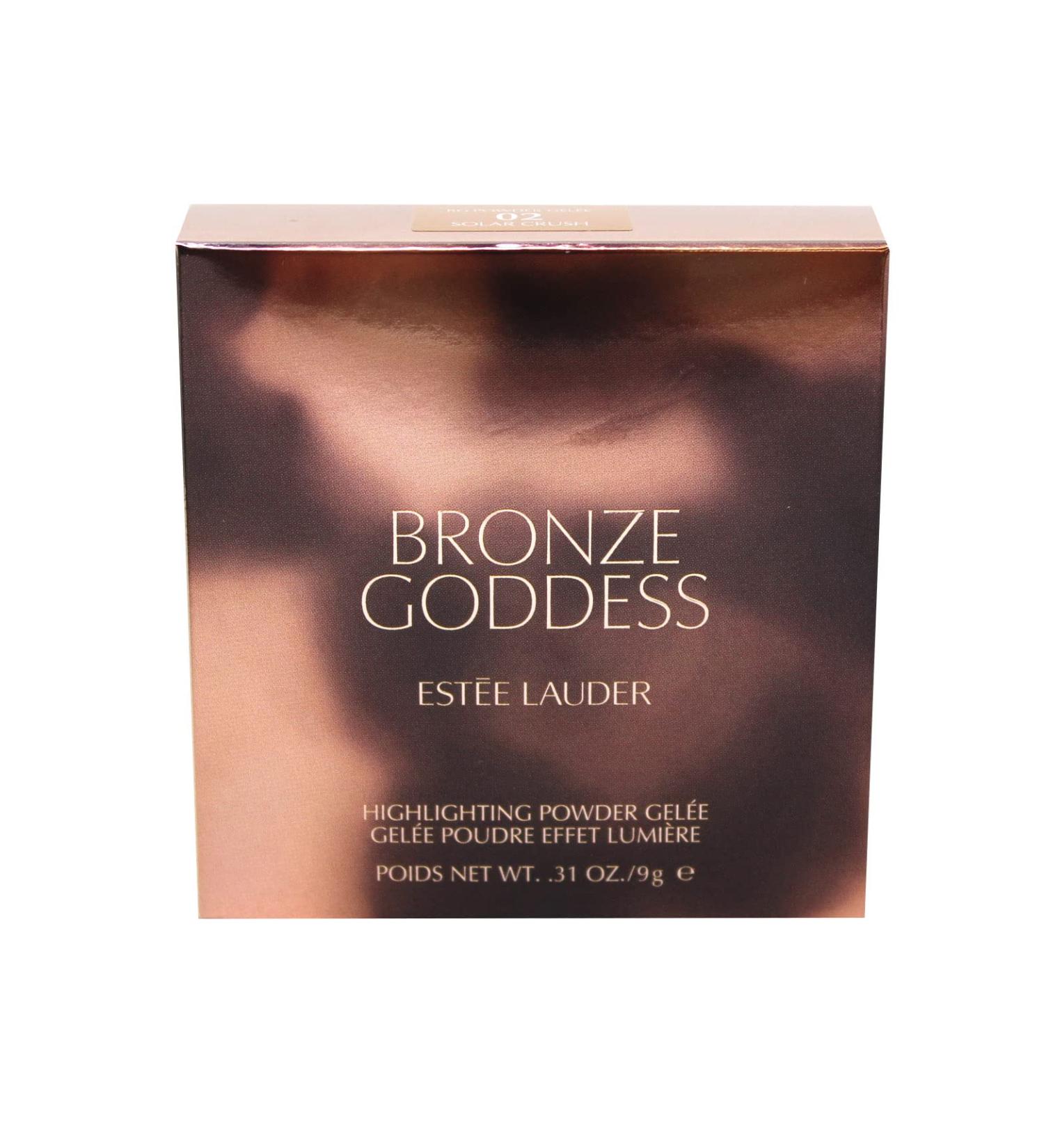 Estee Lauder Bronze Goddess Highlighting Powder Gelee - 2 Solar Crush Women 0.31 oz Bronze 0.31 Ounce (Pack of 1)