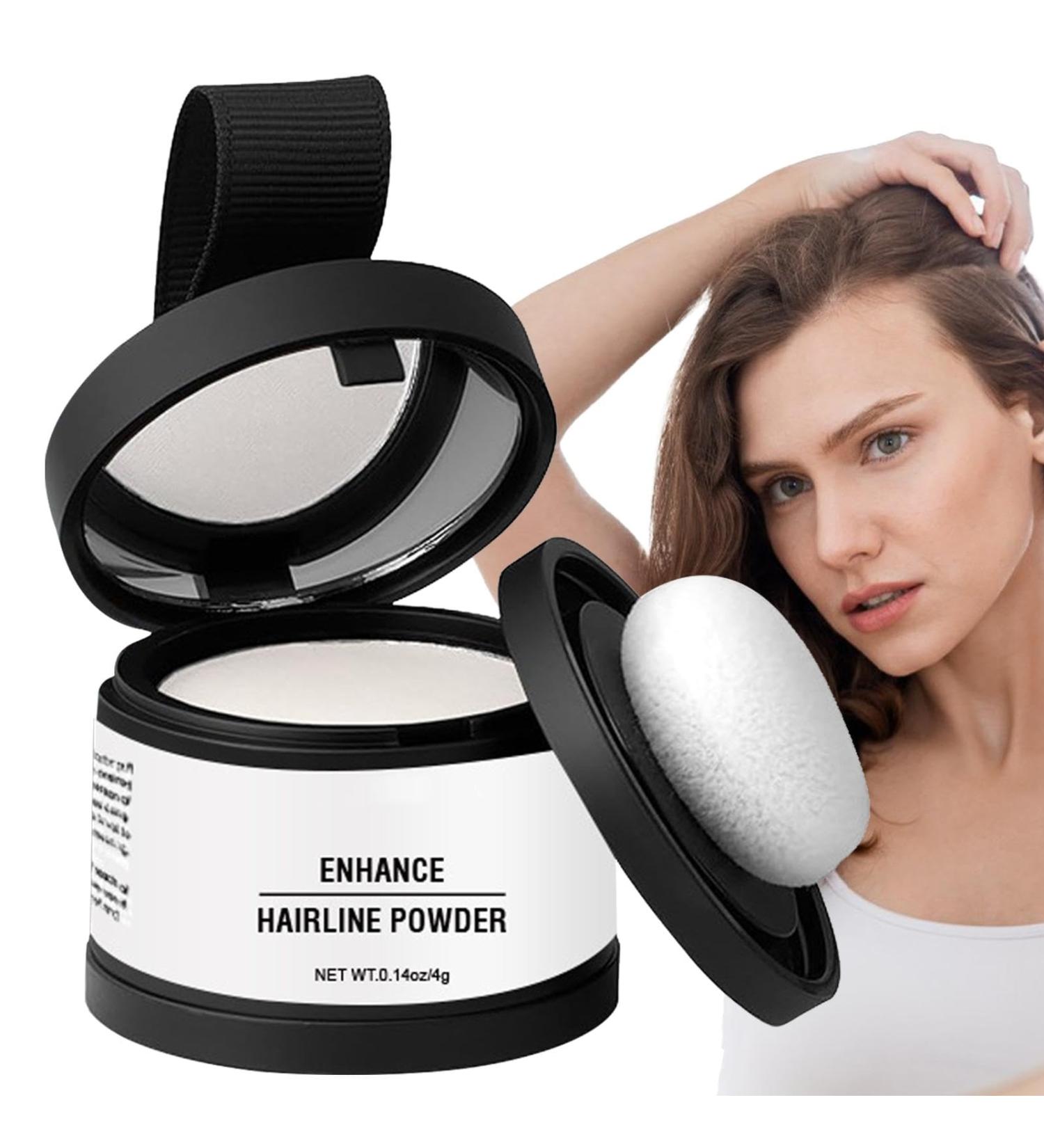 Hair Powder for Women Hair Powder Hair Texture Powder with Applicator Waterproof Shading Concealer for Grey Coverage Thin and Thinning Hair white - Buy Online on GoSupps.com
