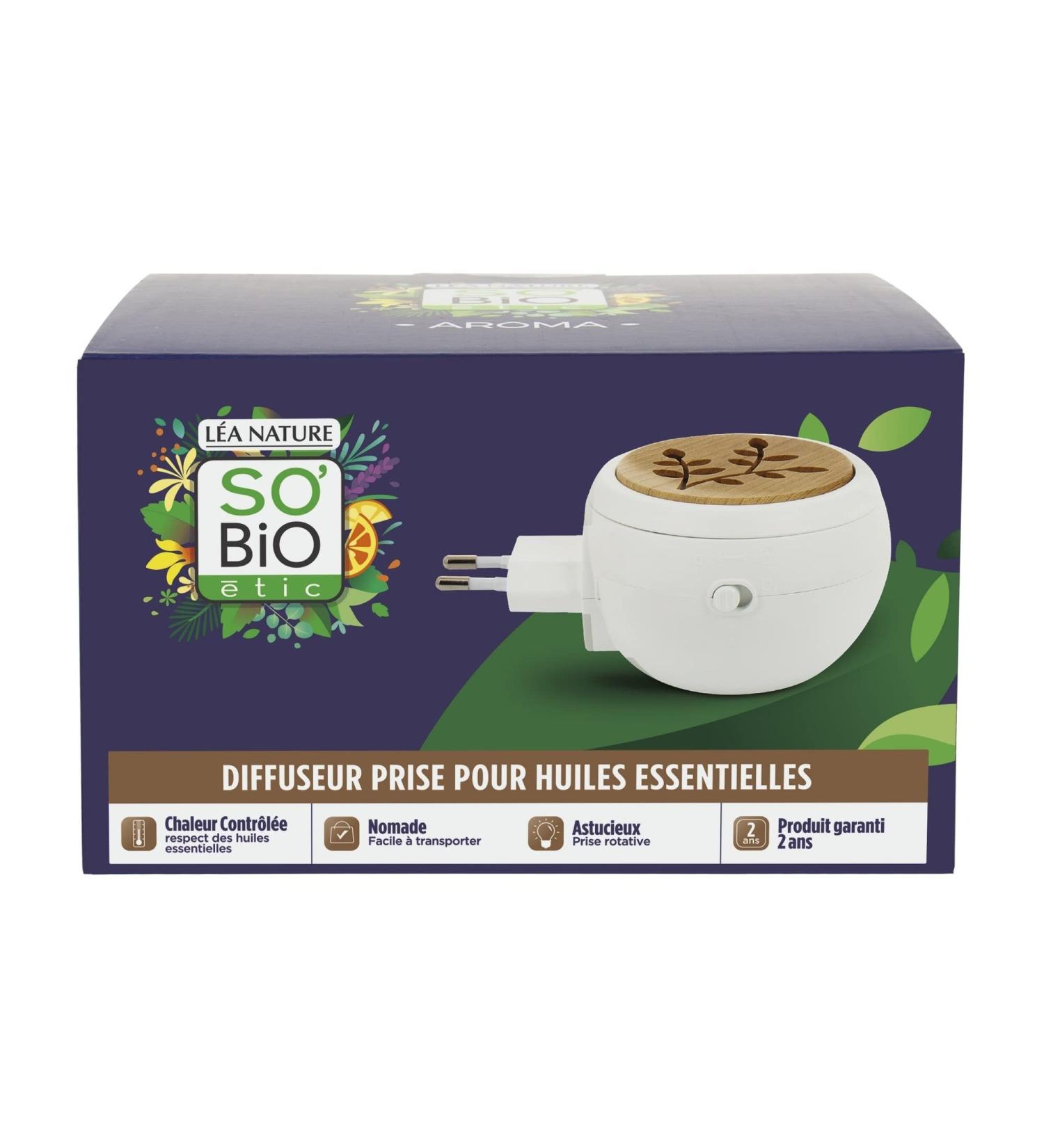 SoBio tic Essential Oil Diffuser - Plug-In for Aromatherapy | International Shipping Available - Buy Online on GoSupps.com