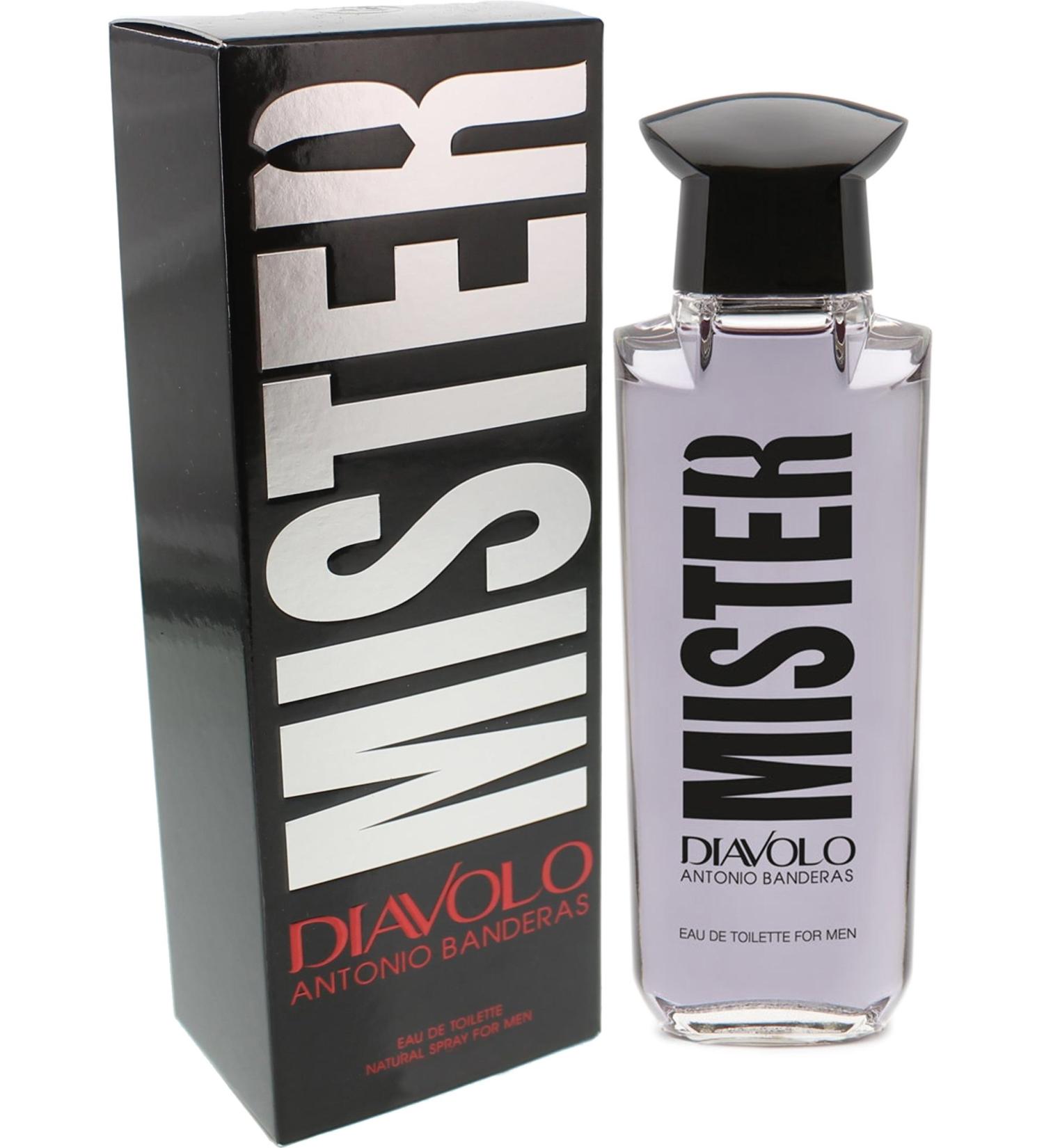 Antonio Banderas Mister Diavolo Eau de Toilette Spray for Men 3.4 Ounce - Buy Online on GoSupps.com