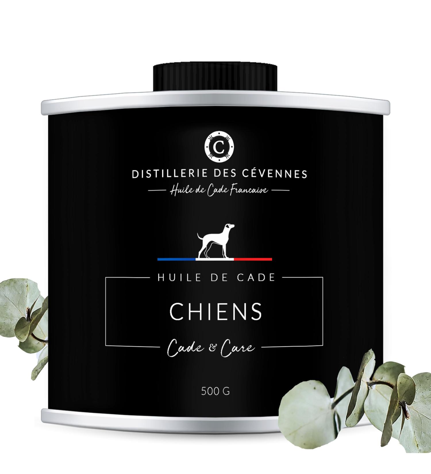 Distillerie des C vennes - Cade Oil for Dogs - 500g - The Only Oil 100% Made and Distilled in France - Buy Online on GoSupps.com