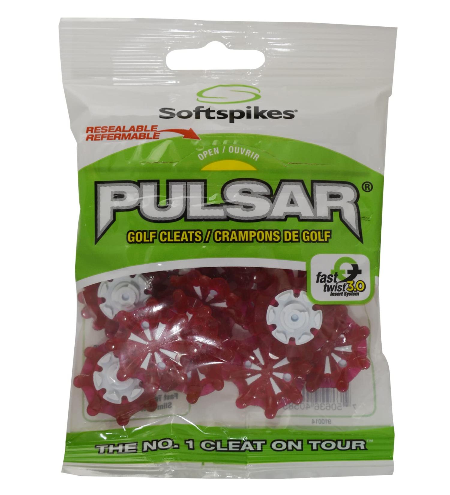 Buy Soft Spikes Pulsar FTS 3.0 Slime/White M Cherry - Best International Shipping & Top Quality Golf Spikes - Buy Online on GoSupps.com