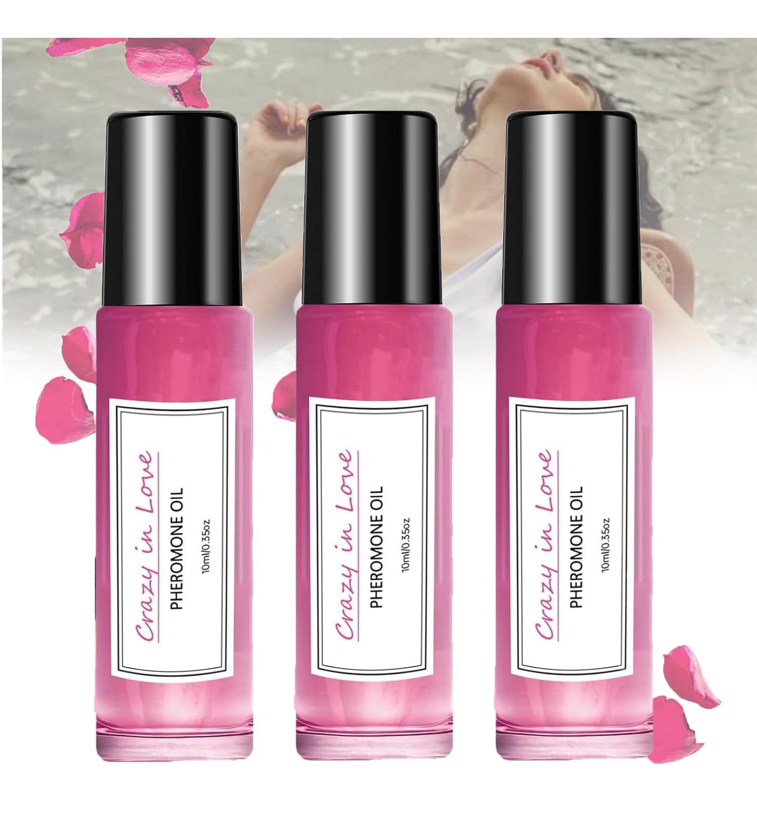 Crazy In Love Pheromone Oil Crazy In Love Roll On Oil For Women Pheromone Perfume For Women Crazy in Love heromone Perfume for Women Long-Lasting Portable Roll On Perfume (10ml 3) 10ml 3 - Buy Online on GoSupps.com
