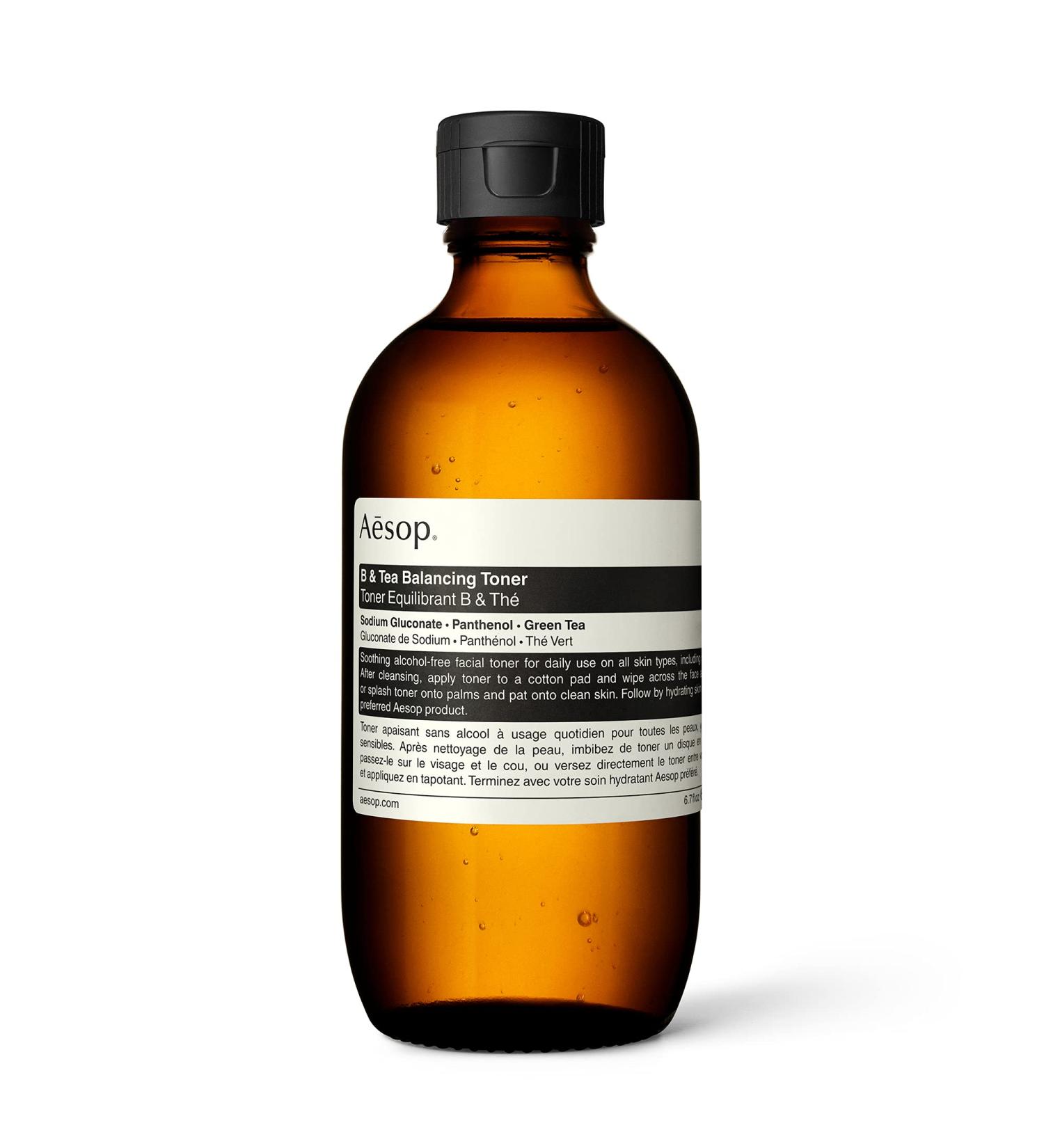 Aesop B & Tea Balancing Toner | 6.8 fl oz | Paraben-Free, Cruelty-Free & Vegan - Buy Online on GoSupps.com