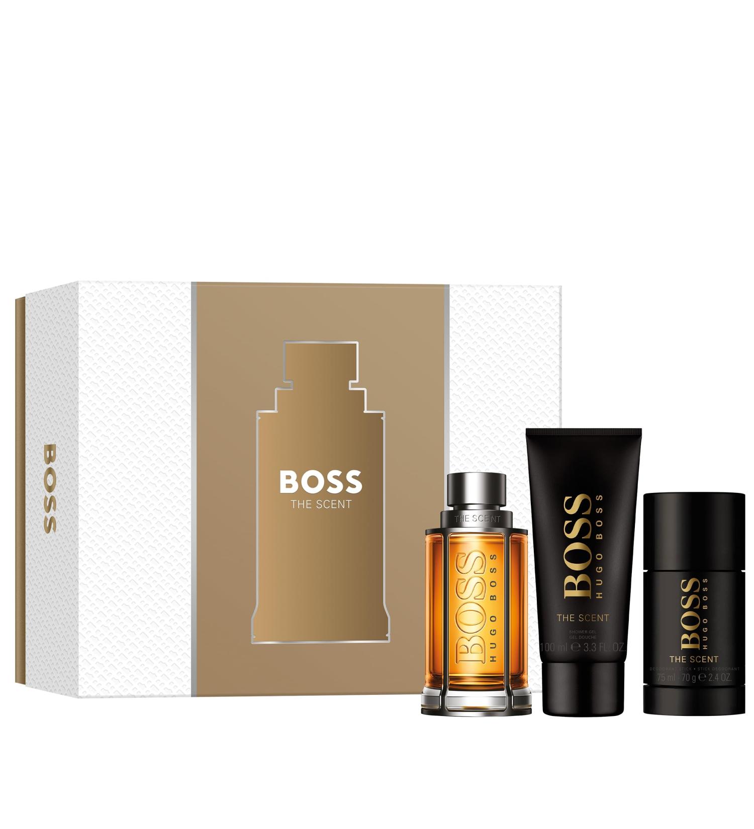 Hugo Boss The Scent Eau de Toilette Ambery Men's Cologne With Notes of Ginger Manika Fruit & Leather Accords Long Lasting Fragrance 9 Fl Oz (Pack of 1) - Buy Online on GoSupps.com