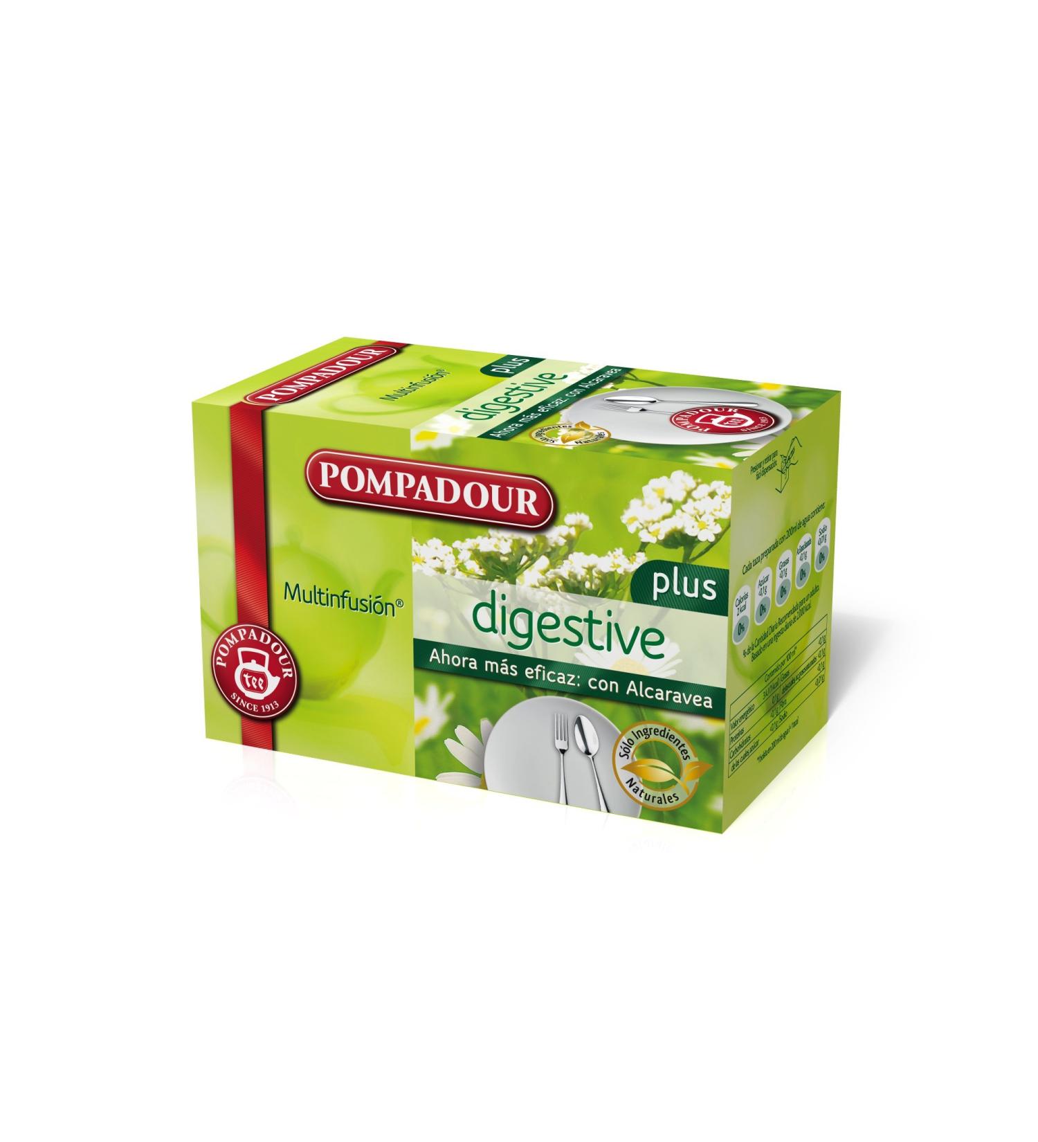 Pompadour Pompadour Digestive Infusion Plus - 20 sachets
