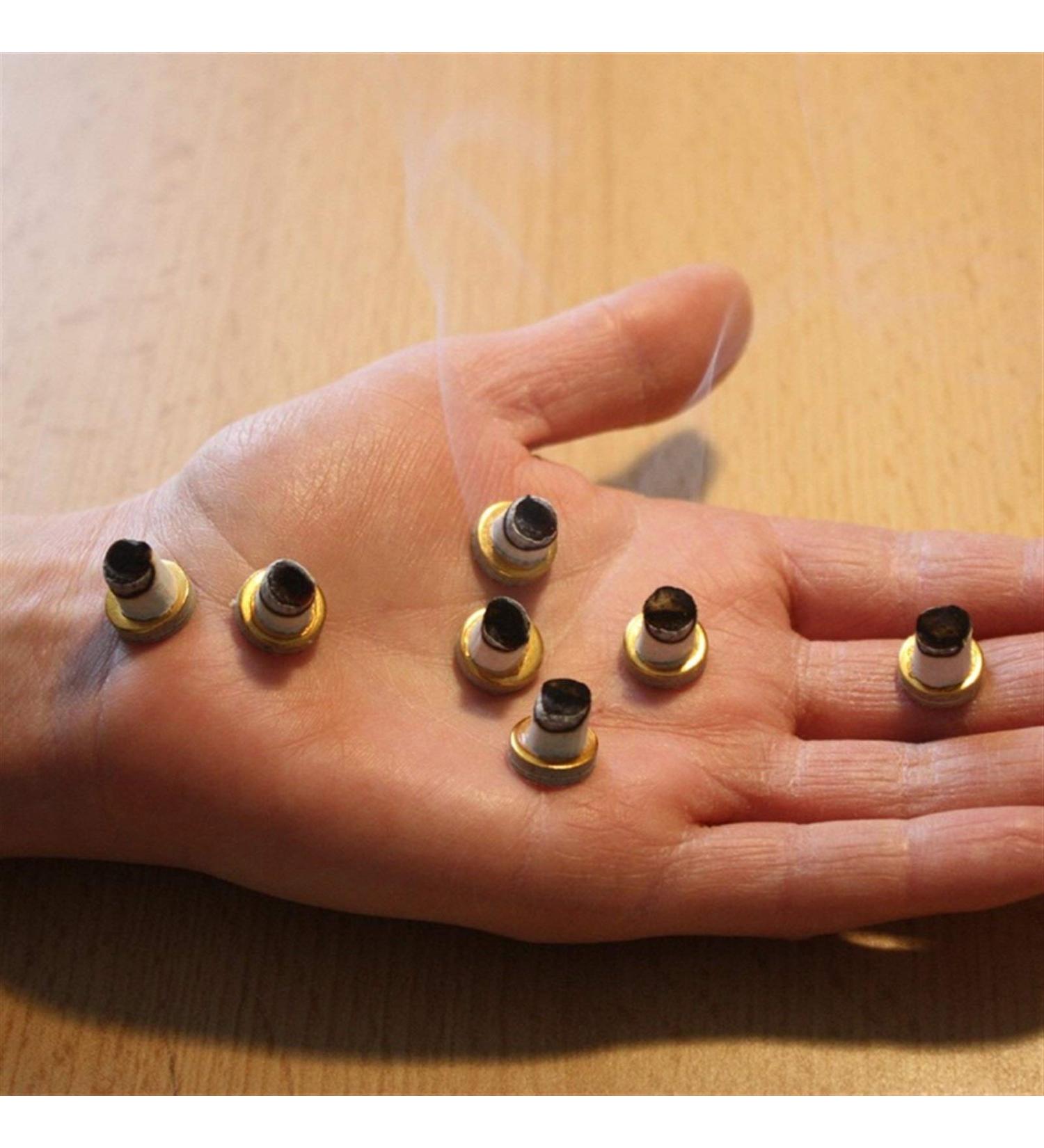 Moxa Cone - Smoke-Free Moxa Rolls | 225 Pcs Self-Stick Mini Moxa Sticks for Acupuncture | Moxibustion Coe - Buy Online on GoSupps.com