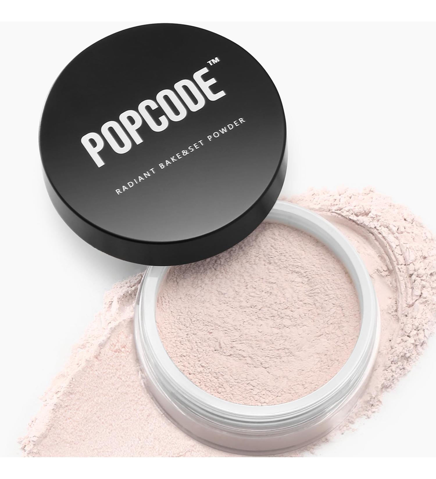 Glow Soft Focus Setting Powder - Talc-Free Vegan Silky Smooth Pore Minimizer Light Pink - Perfect for Baking & Shine-Free Finish (0.81 Oz - Buy Online on GoSupps.com
