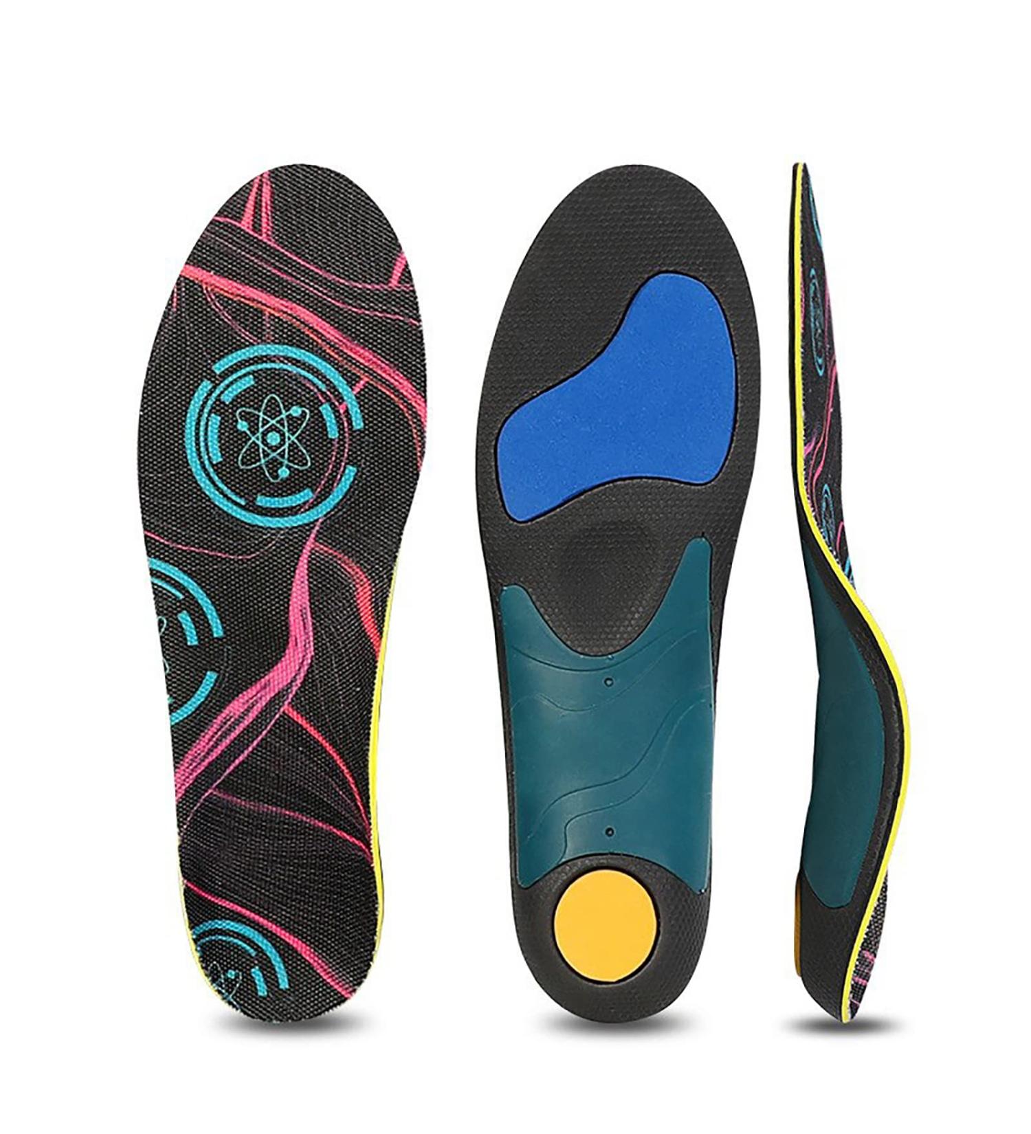 Daotshy Plantar Fasciitis Orthotic Shoe Inserts - Arch Support Gel Insoles for Men & Women - Relieve Fallen Arch & Flat Feet - Size Men 6-6.5/Women 8-8.5 (245mm) - Buy Online on GoSupps.com