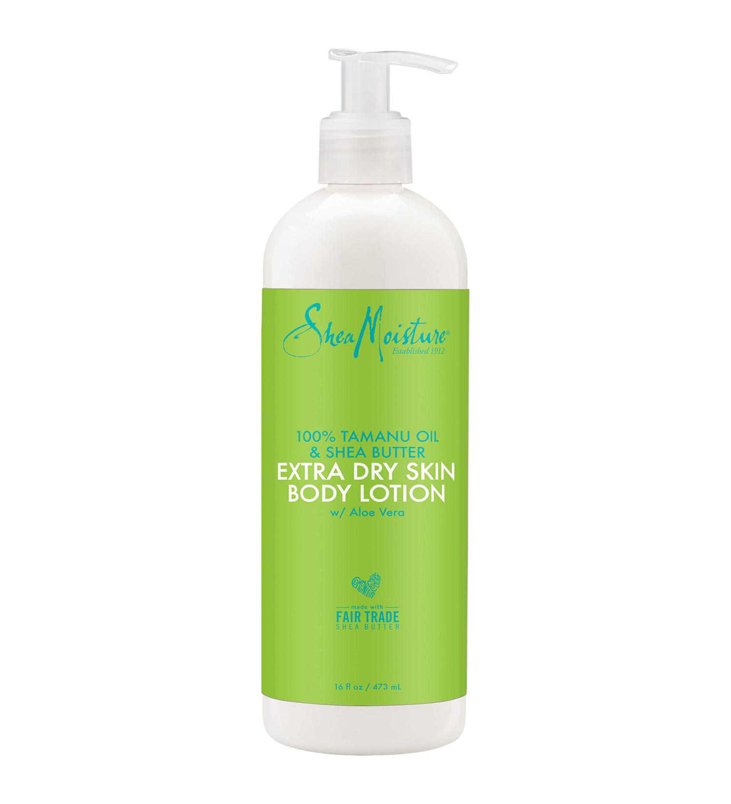 SheaMoisture Tamanu Oil Body Lotion with Shea Butter 16oz for Extra Dry Skin - Buy Online on GoSupps.com
