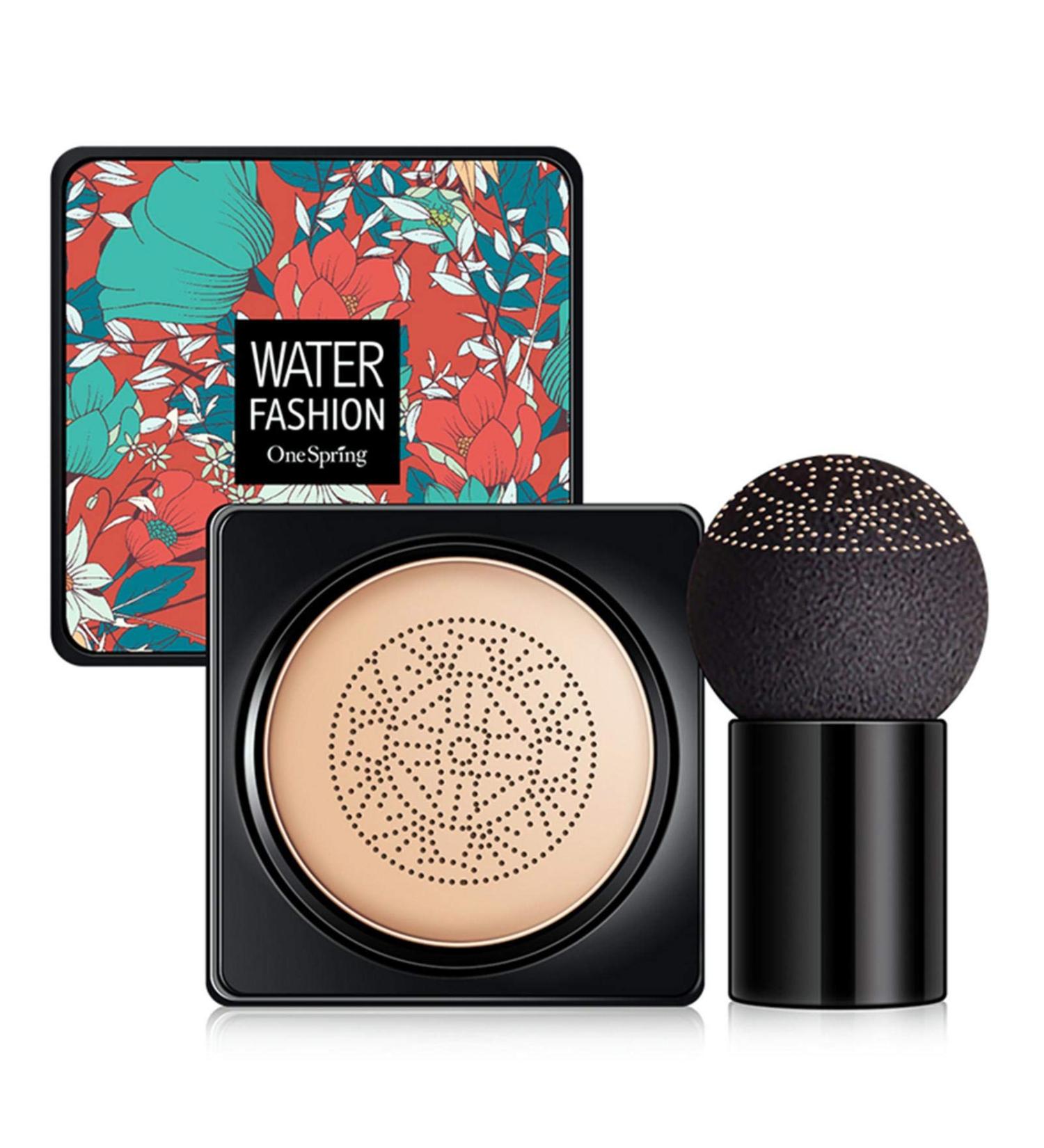 Mushroom Head Air Cushion CC Cream Set - Long Lasting Nude Matte Concealer & Foundation Waterproof BB Cream High Coverage Makeup for Women - Buy Online on GoSupps.com