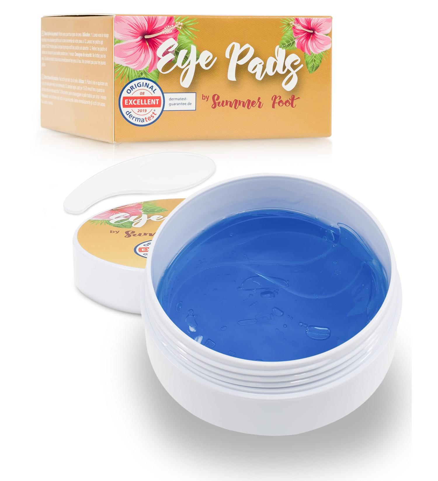 Premium Summer Foot Eye Pads Gold Edition | Anti-Dark Circle & Anti-Fold Care - 60 Dermatologically Tested Eye Pads - Buy Online on GoSupps.com