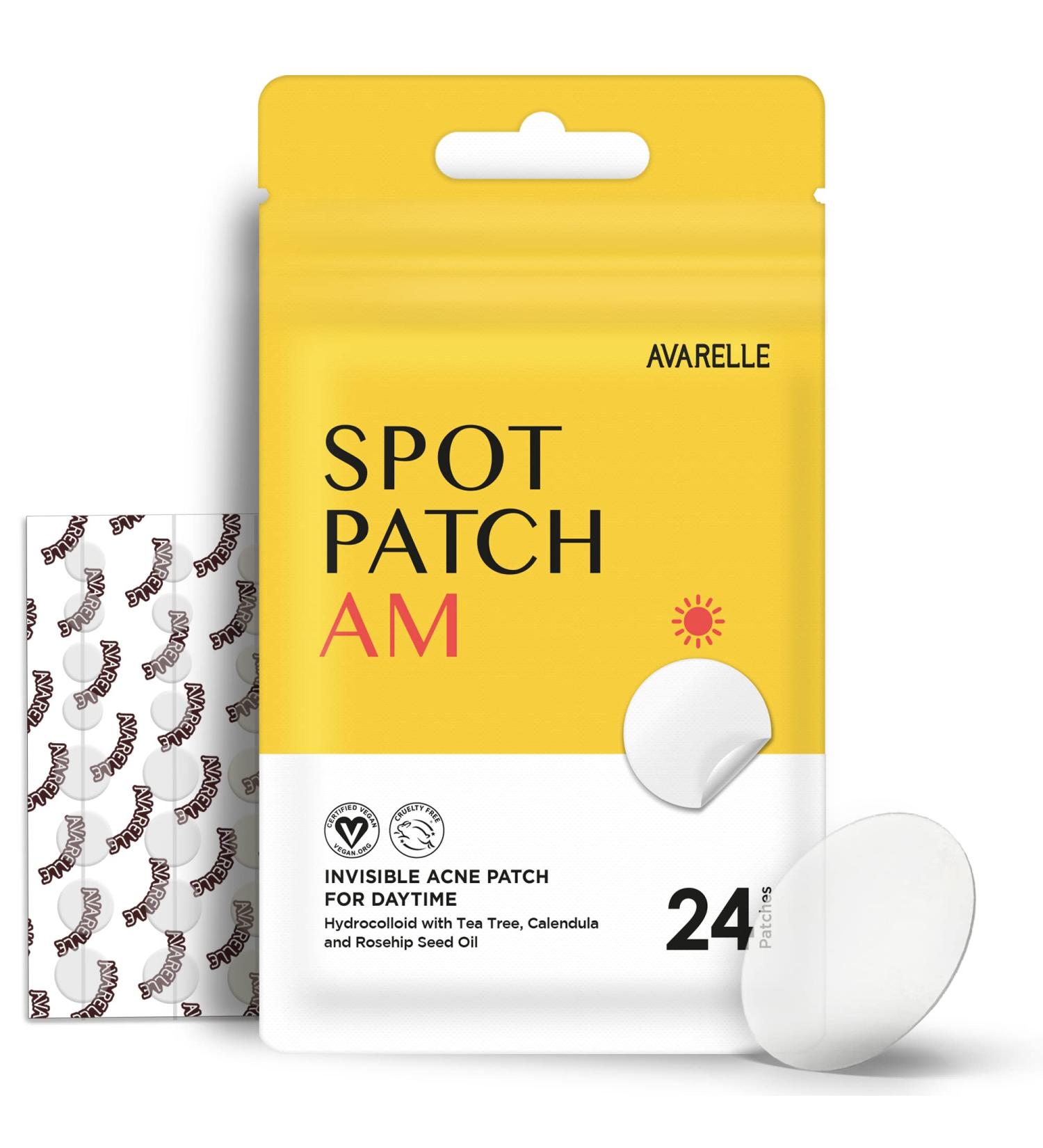 Avarelle Spot Patch AM 24 | Clear Acne Treatment Patches for Fast Healing - Buy Online on GoSupps.com