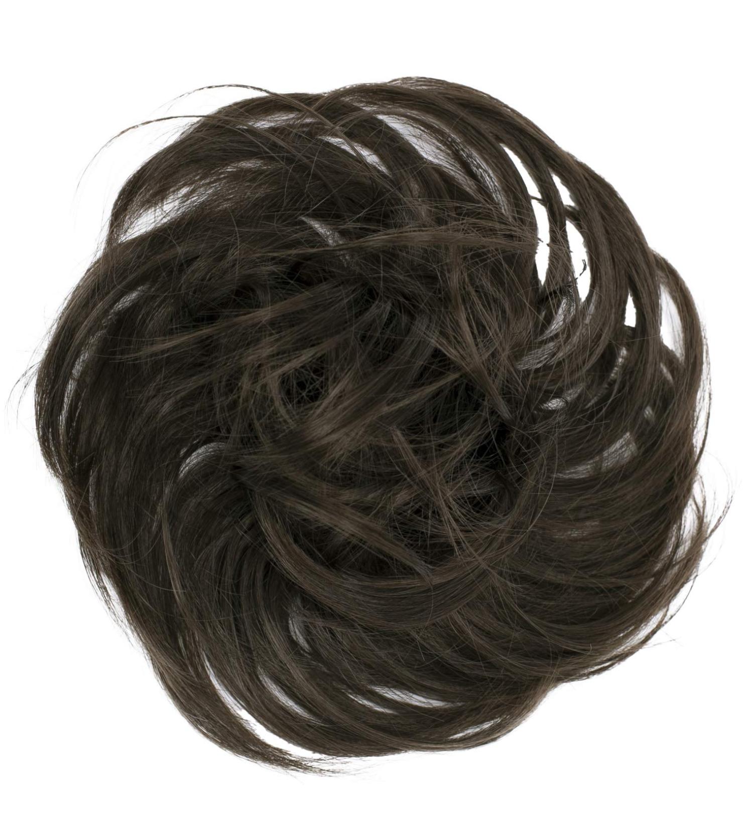 CAISHA by PRETTYSHOP Synthetic Hair Scrunchie Updo, Wavy Brown G6B #9 - Buy Online on GoSupps.com