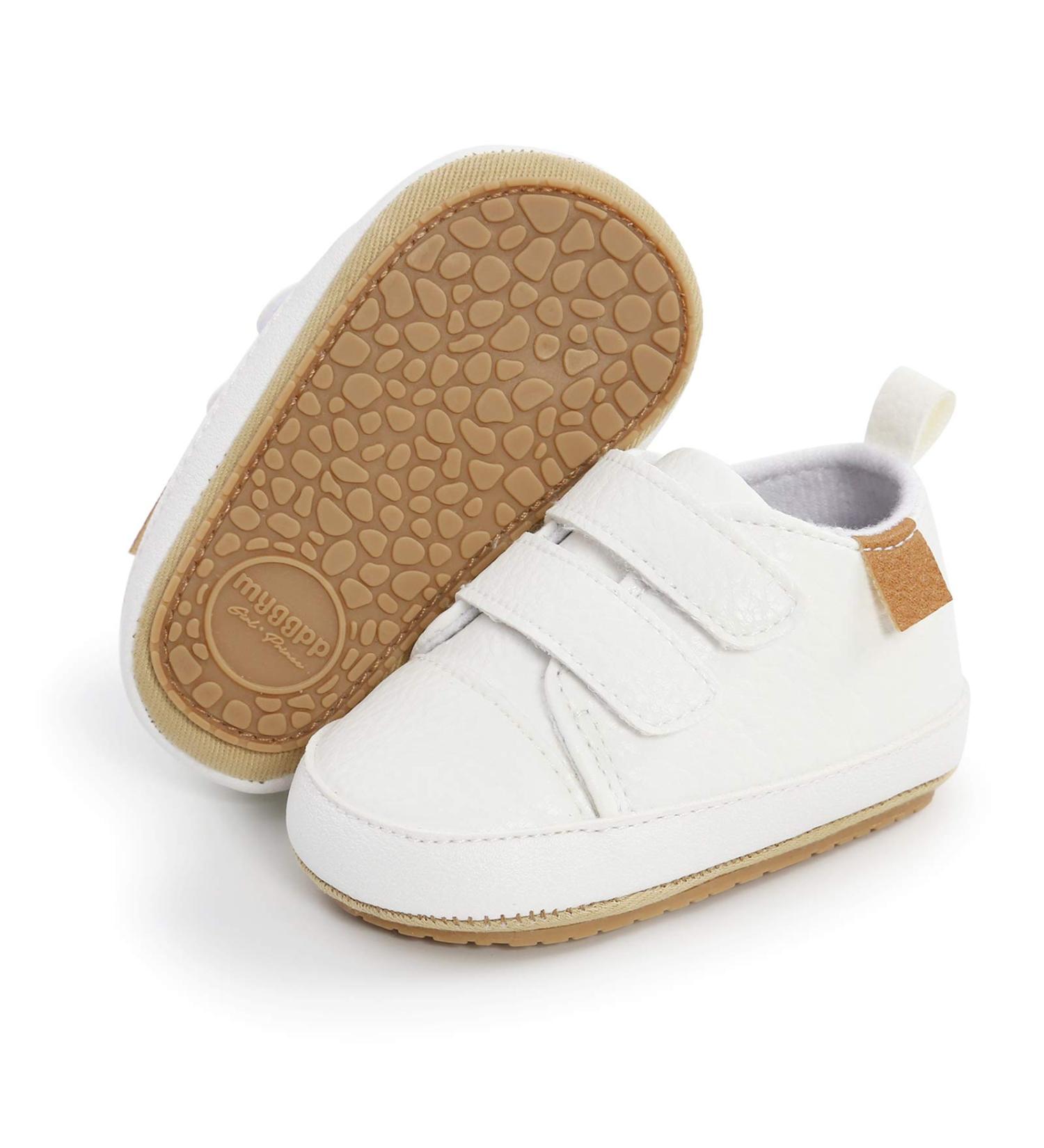 RVROVIC Baby Boys Girls Anti-Slip Oxford Loafer Flats | 12-18 Months | White - Buy Online on GoSupps.com