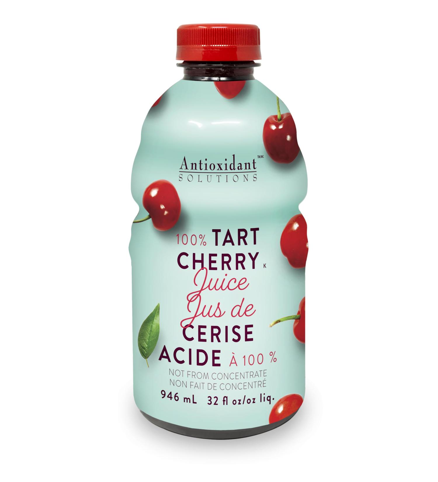 Antioxidant Solutions Tart Cherry Antioxidant Juice 946ml - Buy Online on GoSupps.com