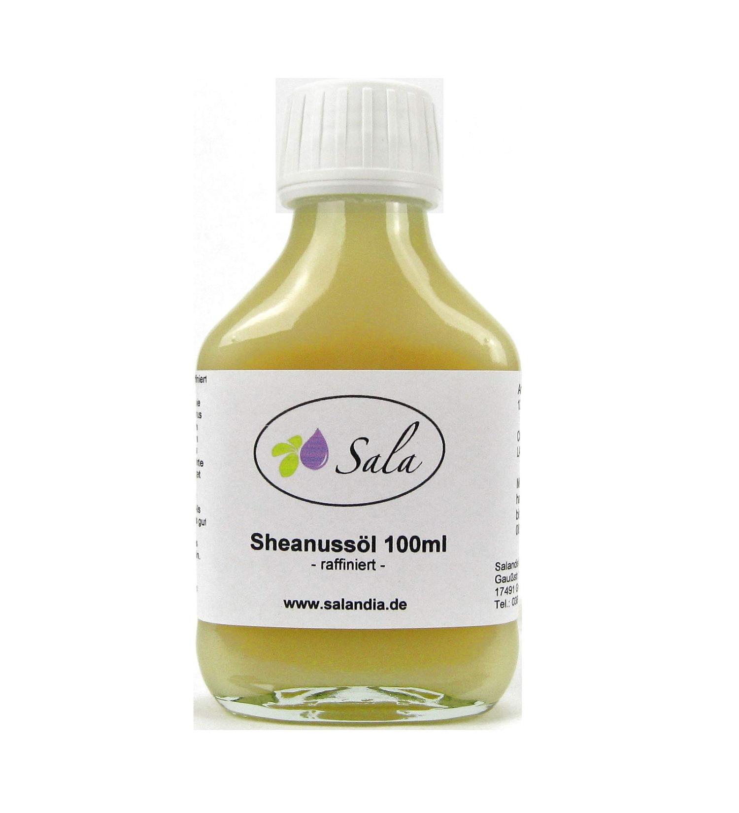 Sala Shea Nut Oil refined 100 ml glass bottle