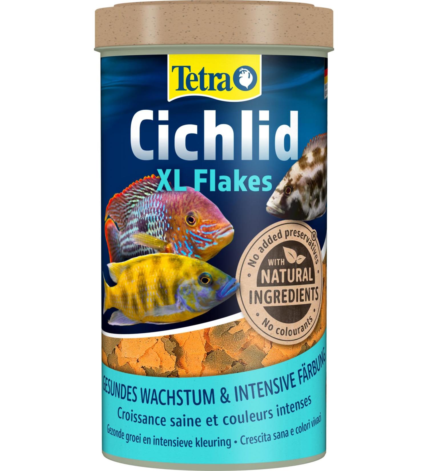 Tetra - 767119 - Cichlid XL Flakes - 500 ml - Buy Online on GoSupps.com