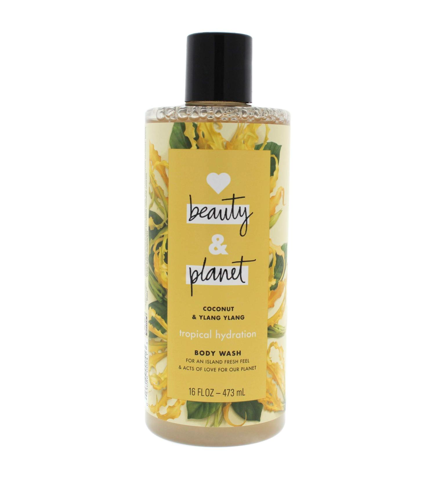 Beautylove & Planet Tropical Hydration Body Wash 16 Oz