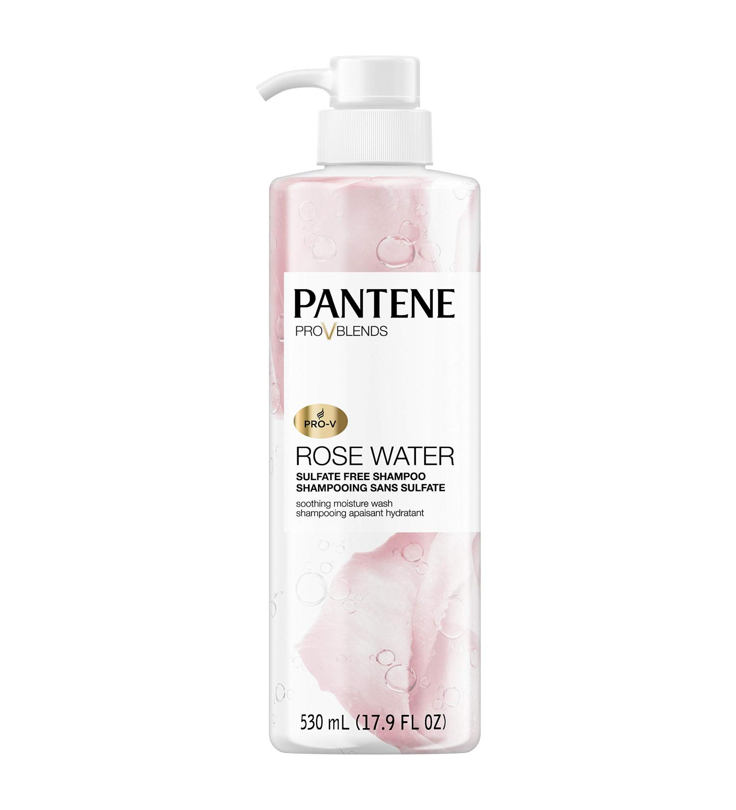 Buy Pantene Shampoo - Sulfate Paraben & Dye Free Soothing Rose Water 17.9 fl oz - International Shipping Available - Buy Online on GoSupps.com