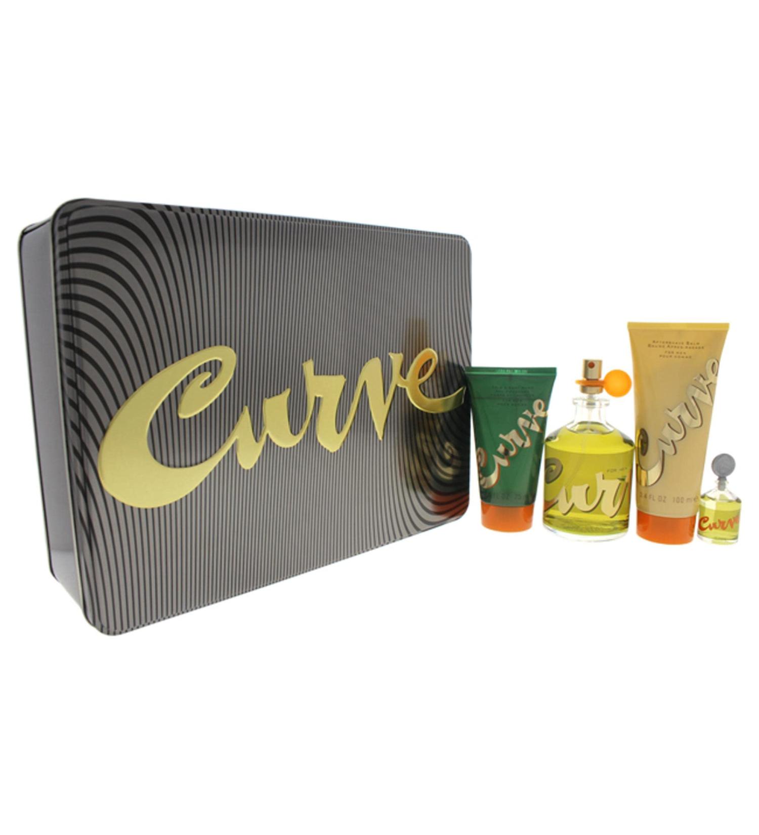 Liz Claiborne Curve 4 Piece Gift Set for Men