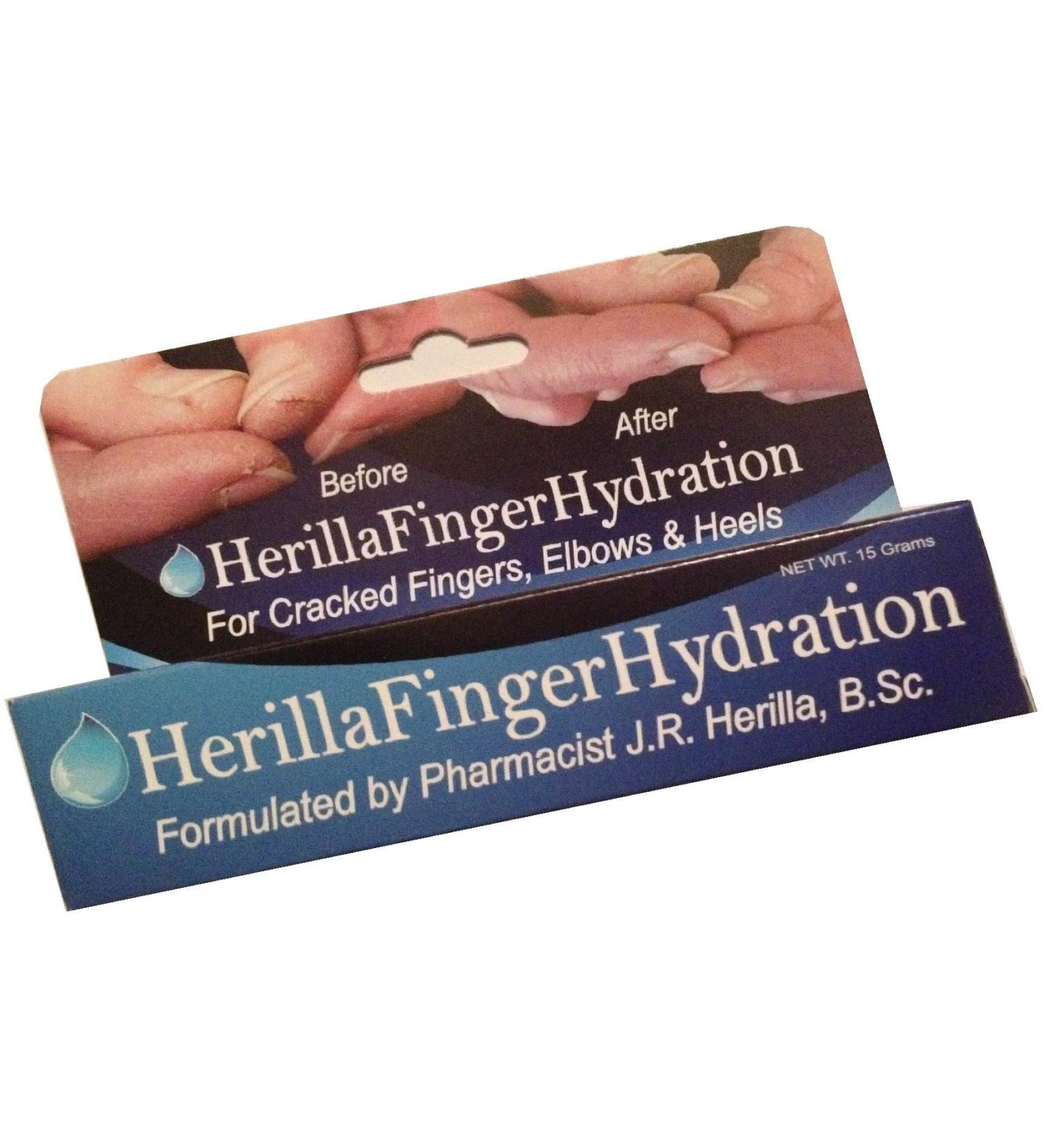 Herilla Finger Hydration - Moisturizing Solution for Dry and Cracked Fingers - Buy Online on GoSupps.com