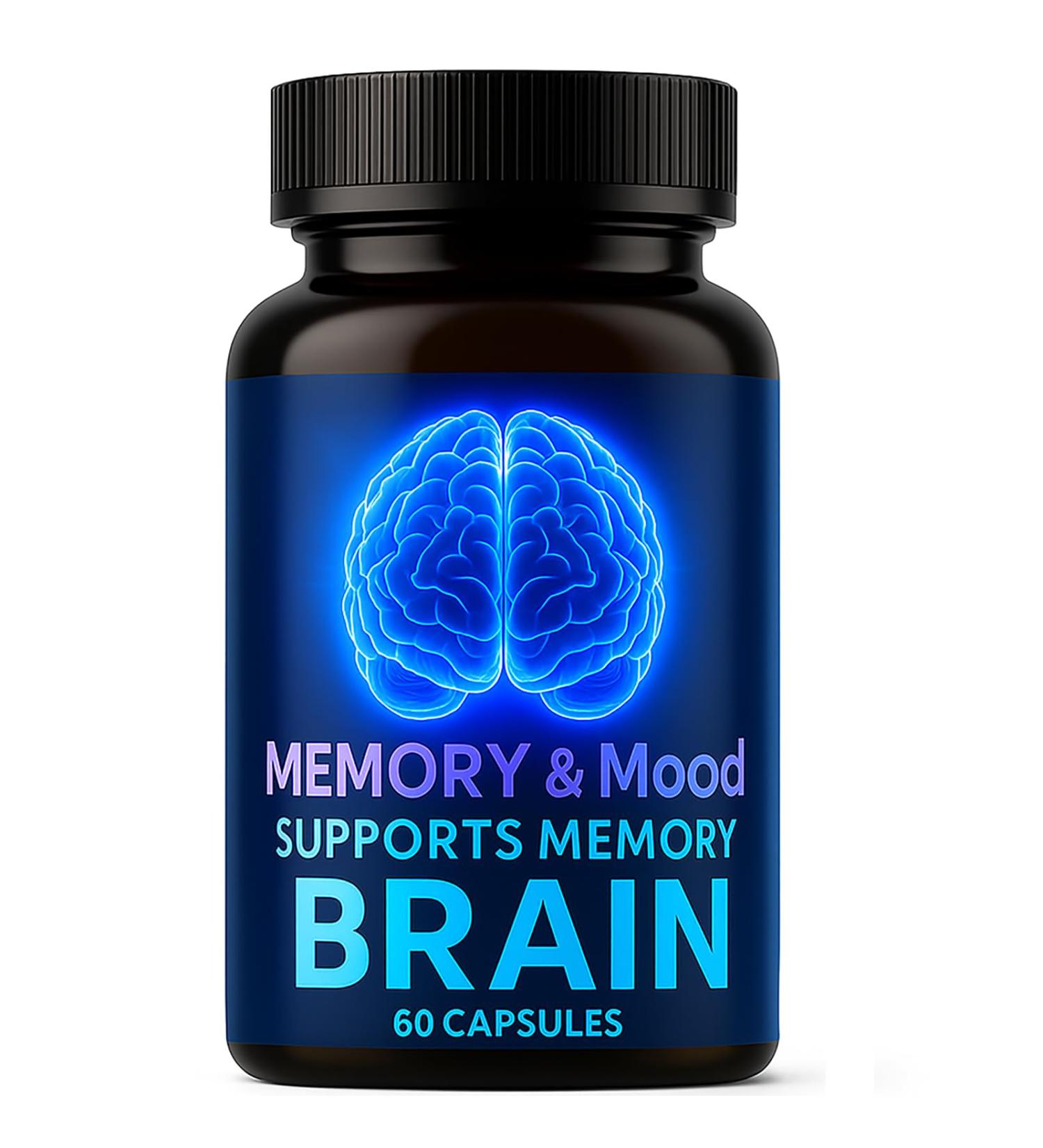 Nootropic Brain Supplements for Memory and Focus Cognitive Support Formula with B Vitamins Folate & Dihydromyricetin Mental Clarity & Daily Performance 60 Capsules (1) - Buy Online on GoSupps.com