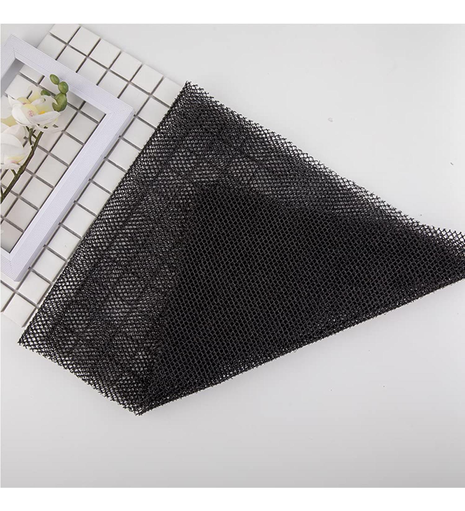 African Washcloth Wash Net African Net Sponge Long Bath Exfoliating Shower Body Scrubber Back Scrubber Skin Smoother for Women Men Daily Use (Black) - Buy Online on GoSupps.com