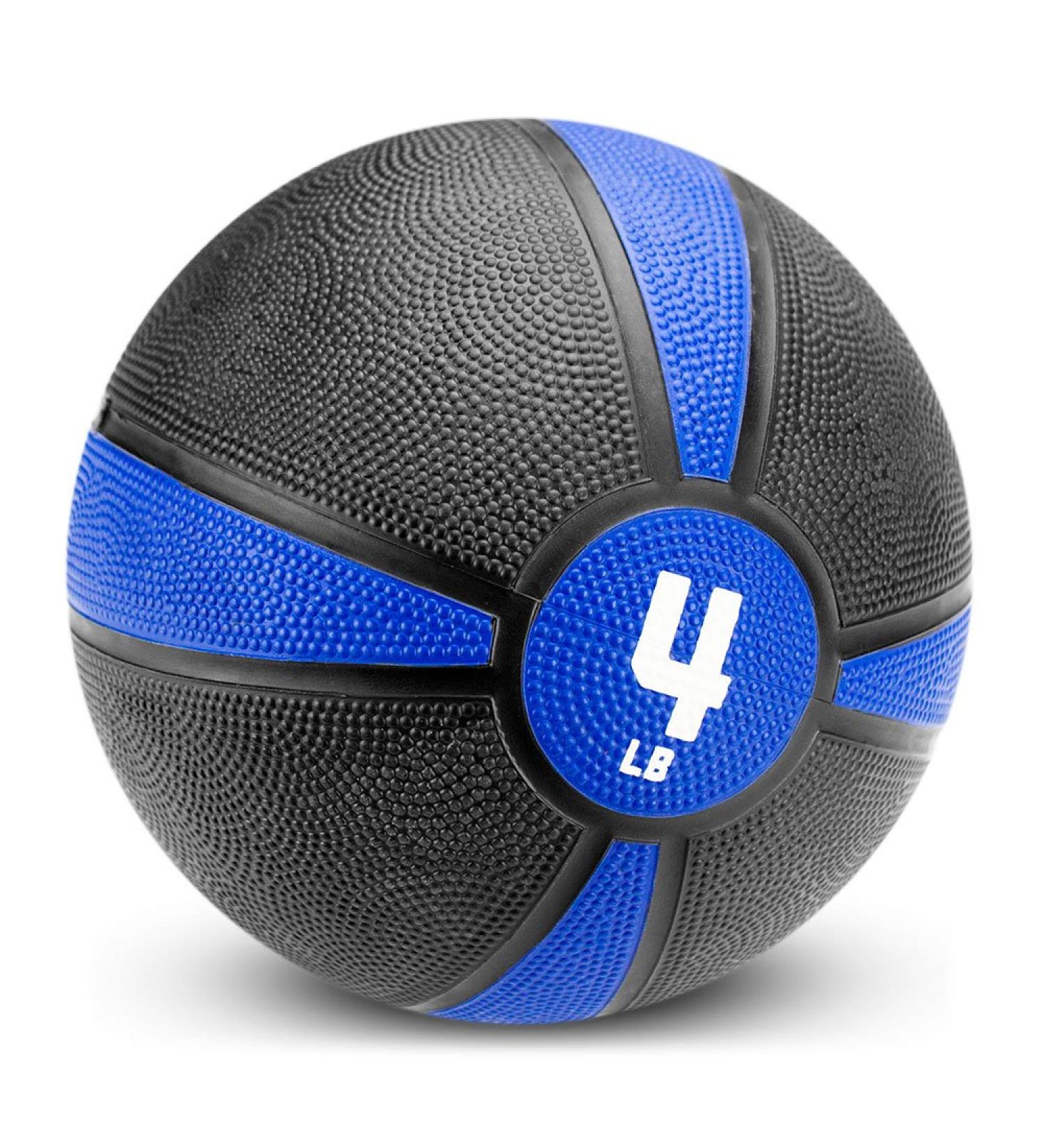 Crown Sporting Goods 4.0 lb Tuff Grip Rubber Medicine Ball - Buy Online on GoSupps.com
