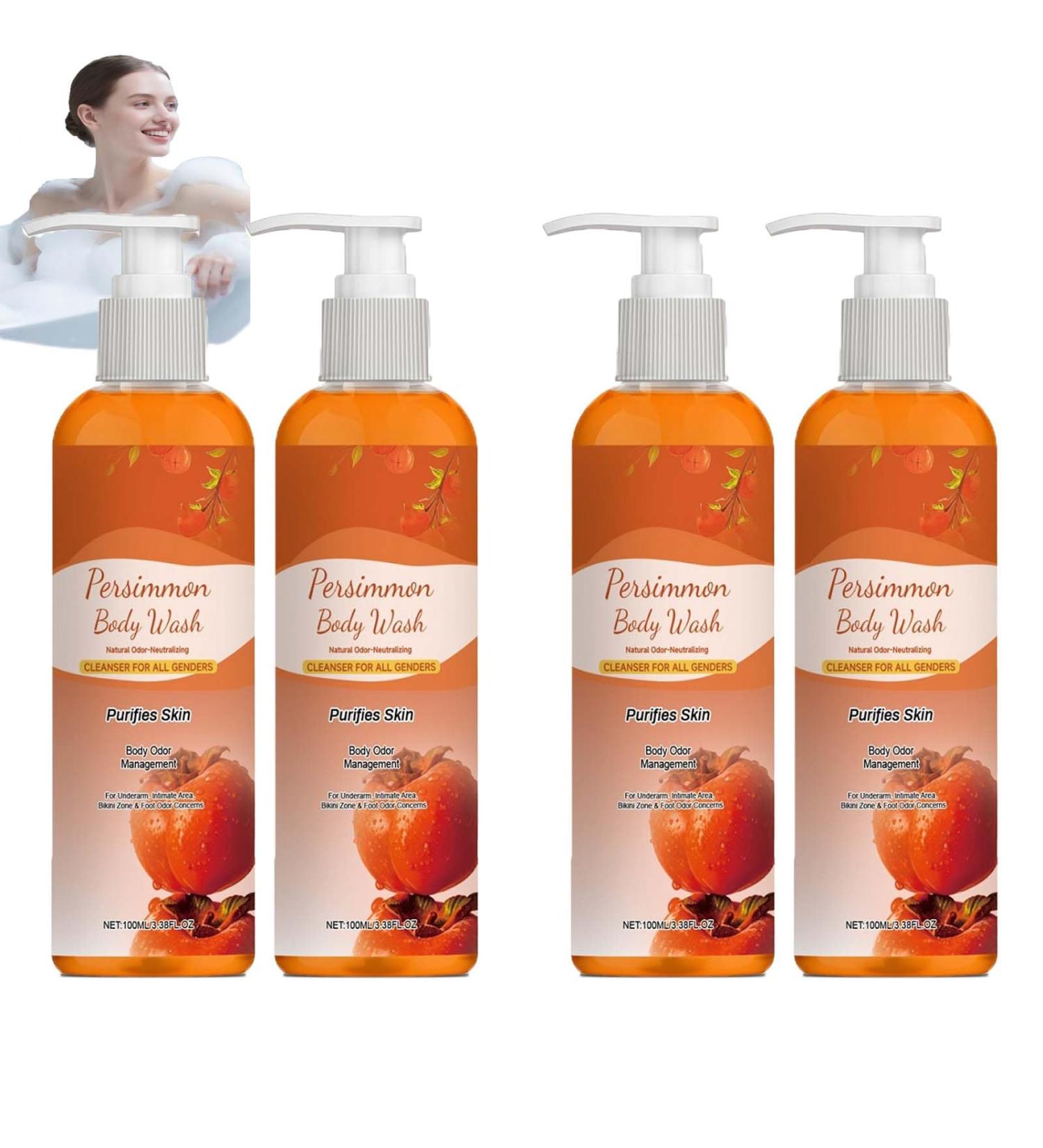 XINRAN Shower gel with khaki scent for men and women shower gel for the elderly for odor removal skin cleansing Dusc gel deodorizing Dusc gel with khaki scent also against armpit odor 4 pieces - Buy Online on GoSupps.com