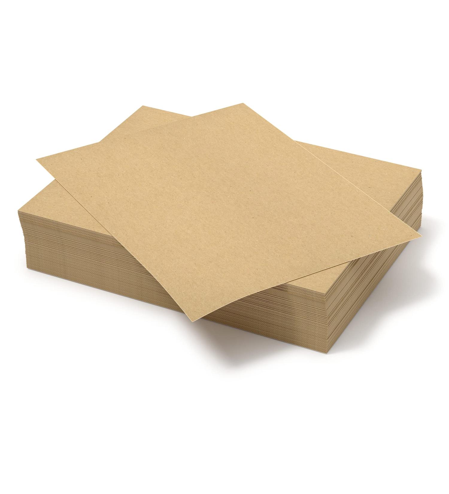 Chipboard Sheets 8.5 x 11 - 100 Sheets of 22 Point Kraft Board for Crafts - Alternative to MDF & Cardboard - Buy Online on GoSupps.com