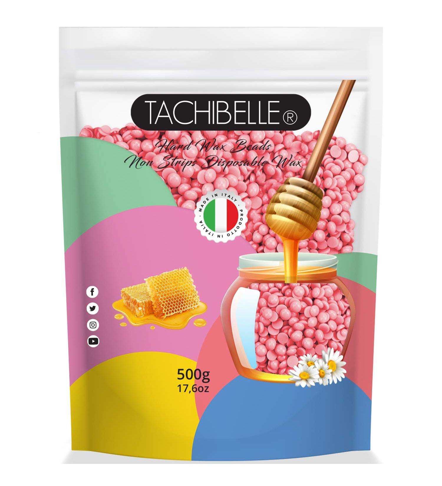 Easy to Use Hard Wax Beans for Sensitive Skin - Brazilian Bikini & Full Body Hair Removal | 500g Made in Italy (Passionfruit - Buy Online on GoSupps.com