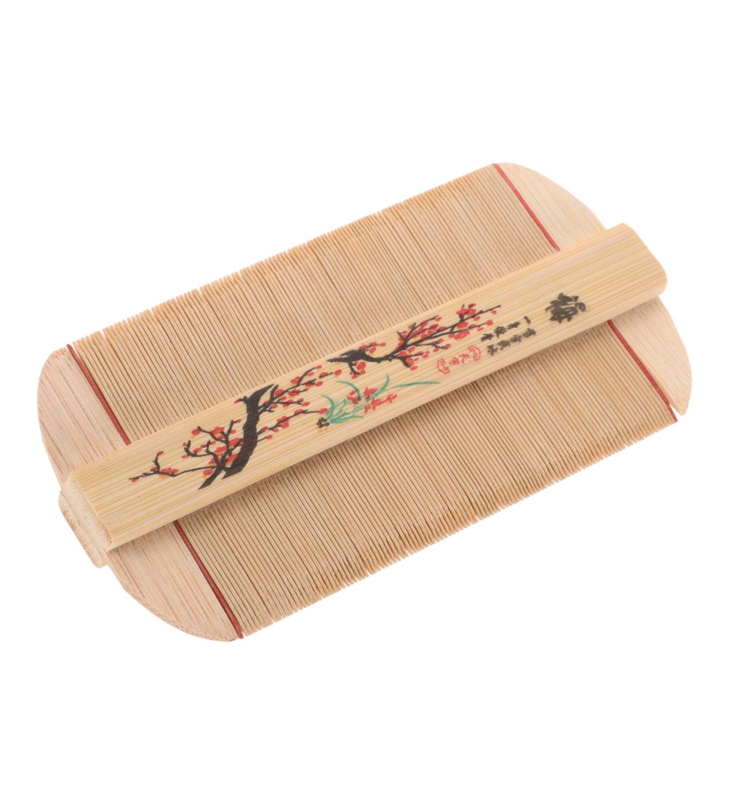 Peigne Antipelliculaire Dents Fines pour Chiens Chats Outil de D m lage Bambou Soin des Poils - Buy Online on GoSupps.com