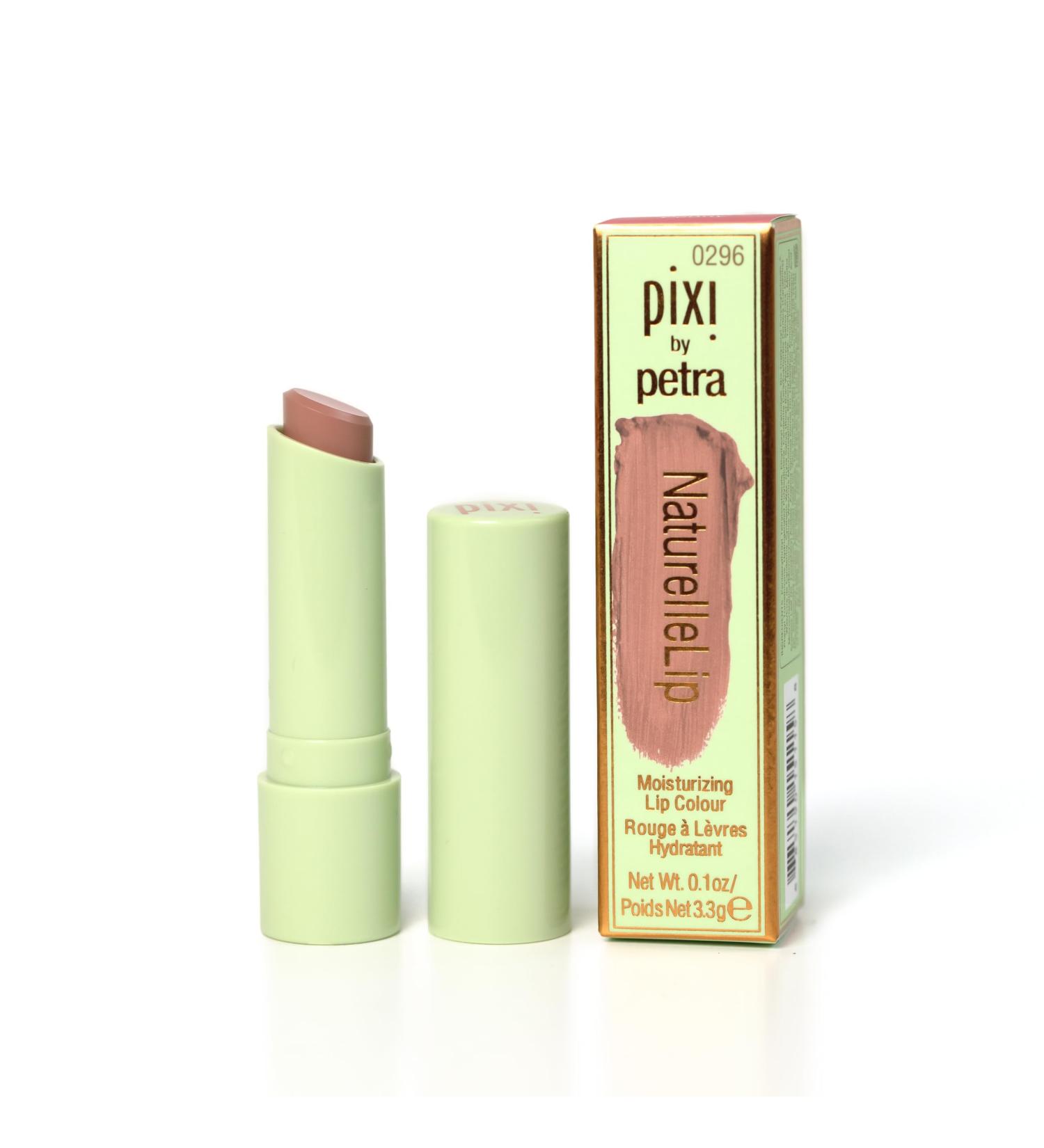 Pixi Beauty Naturelle Lip | Pecan - Moisturizing Sunflower-Based Lipstick with Vitamin E & Jojoba Oil | Demi-Matte Finish - Buy Online on GoSupps.com