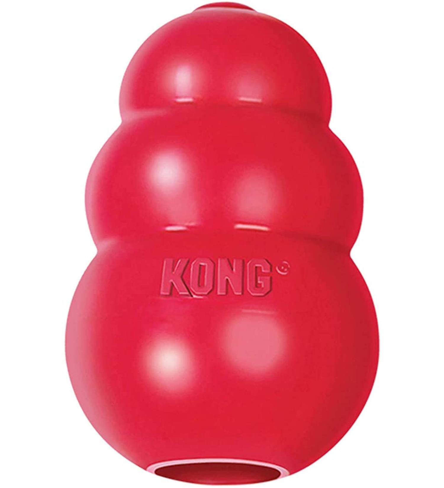 KONG Classic Dog Toy - Durable Rubber Chew & Fetch Toy for Small Dogs - Buy Online on GoSupps.com
