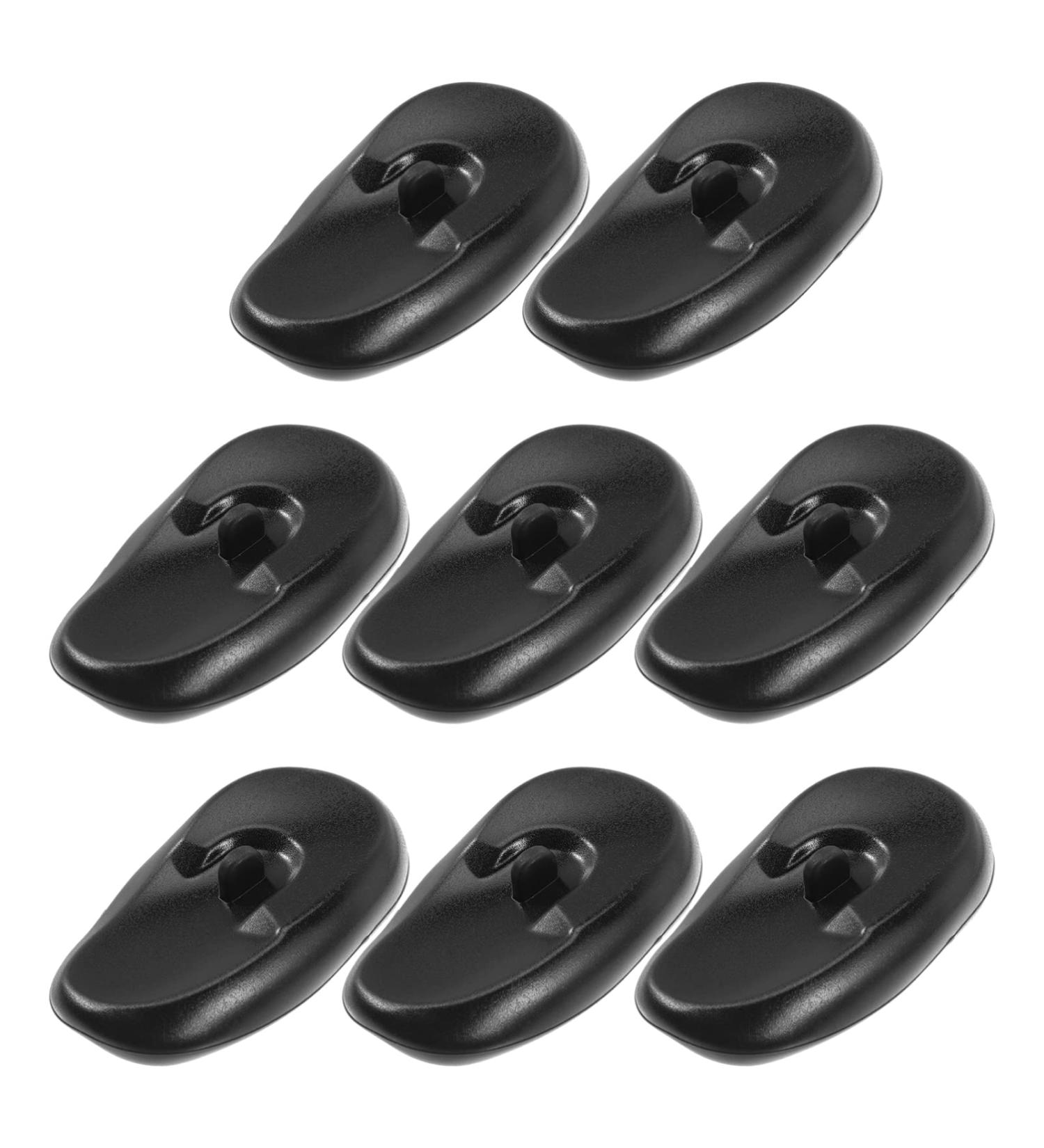 SHERCHPRY Hair Dye Ear Cover Earmuff - 8pcs Silicone Protector for Salon, Barber, Reusable Black Hair Coloring Ear Protectors - Buy Online on GoSupps.com