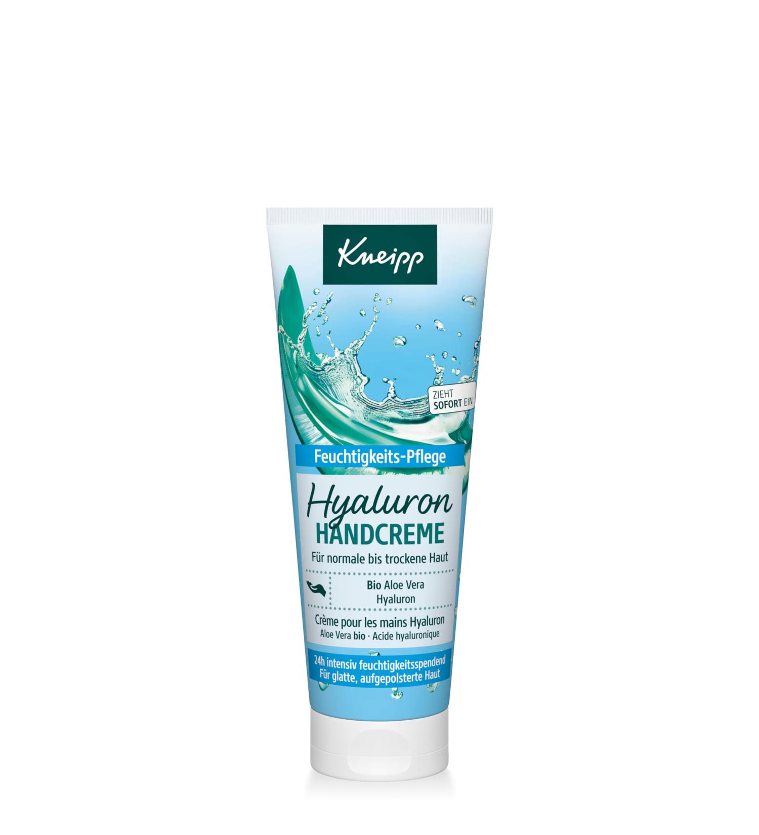  Kneipp Kneipp Hyaluronic Acid Hand Cream with Hydro Boost Complex Reduces Wrinkles Immediately Penetrates 75ml - Buy Online on GoSupps.com