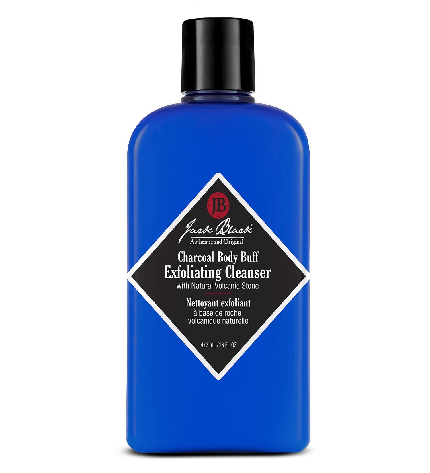 Buy Jack Black Charcoal Body Buff Exfoliating Cleanser 16oz - Best International Shipping & Premium Skin Care - Buy Online on GoSupps.com