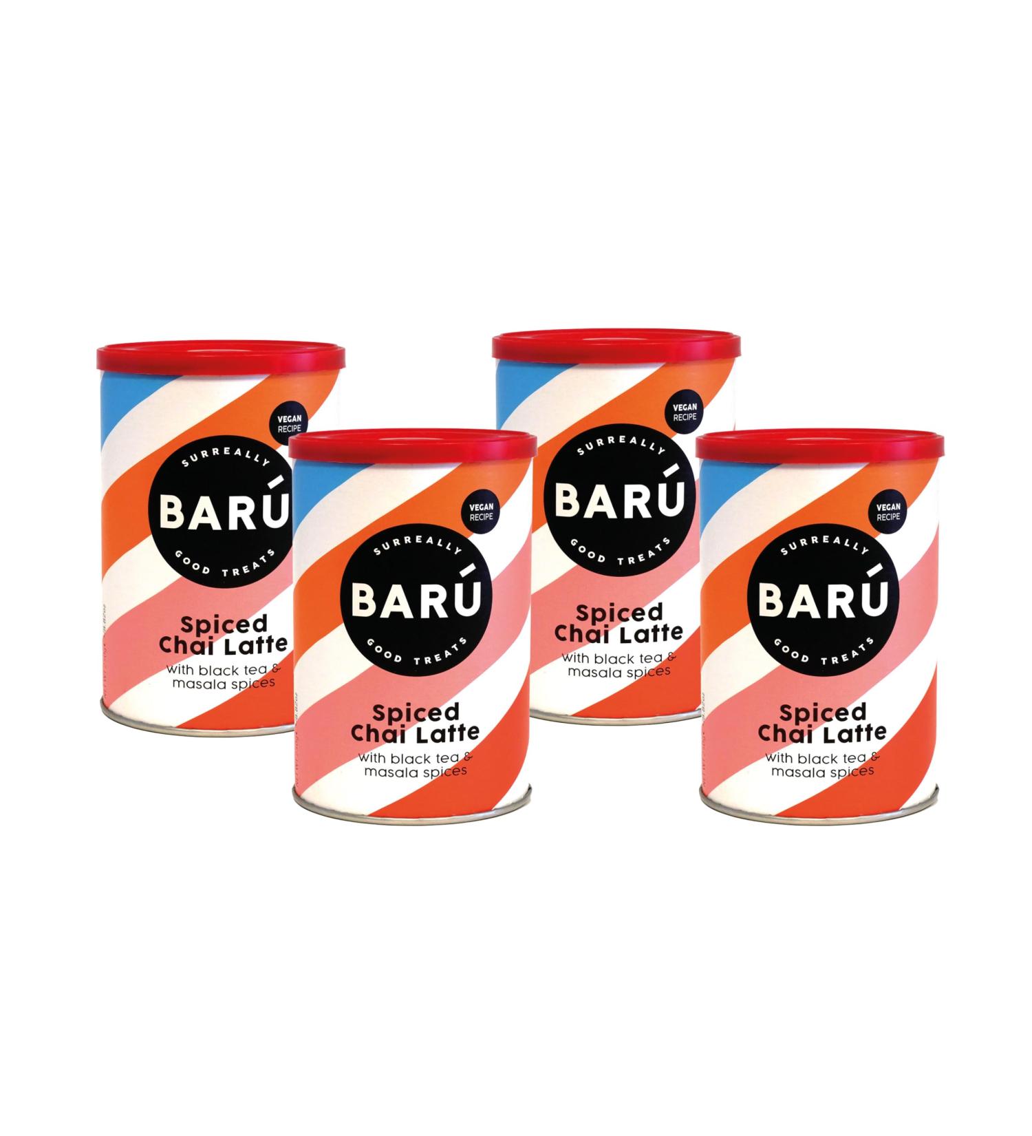 Bar Spiced Chai Latte Pack de 4 x 250g Pr paration instantan e au th noir cannelle gingembre & cardamome Vegan naturel sans ar mes artificiels 48 tasses Fait main en Belgique - Buy Online on GoSupps.com
